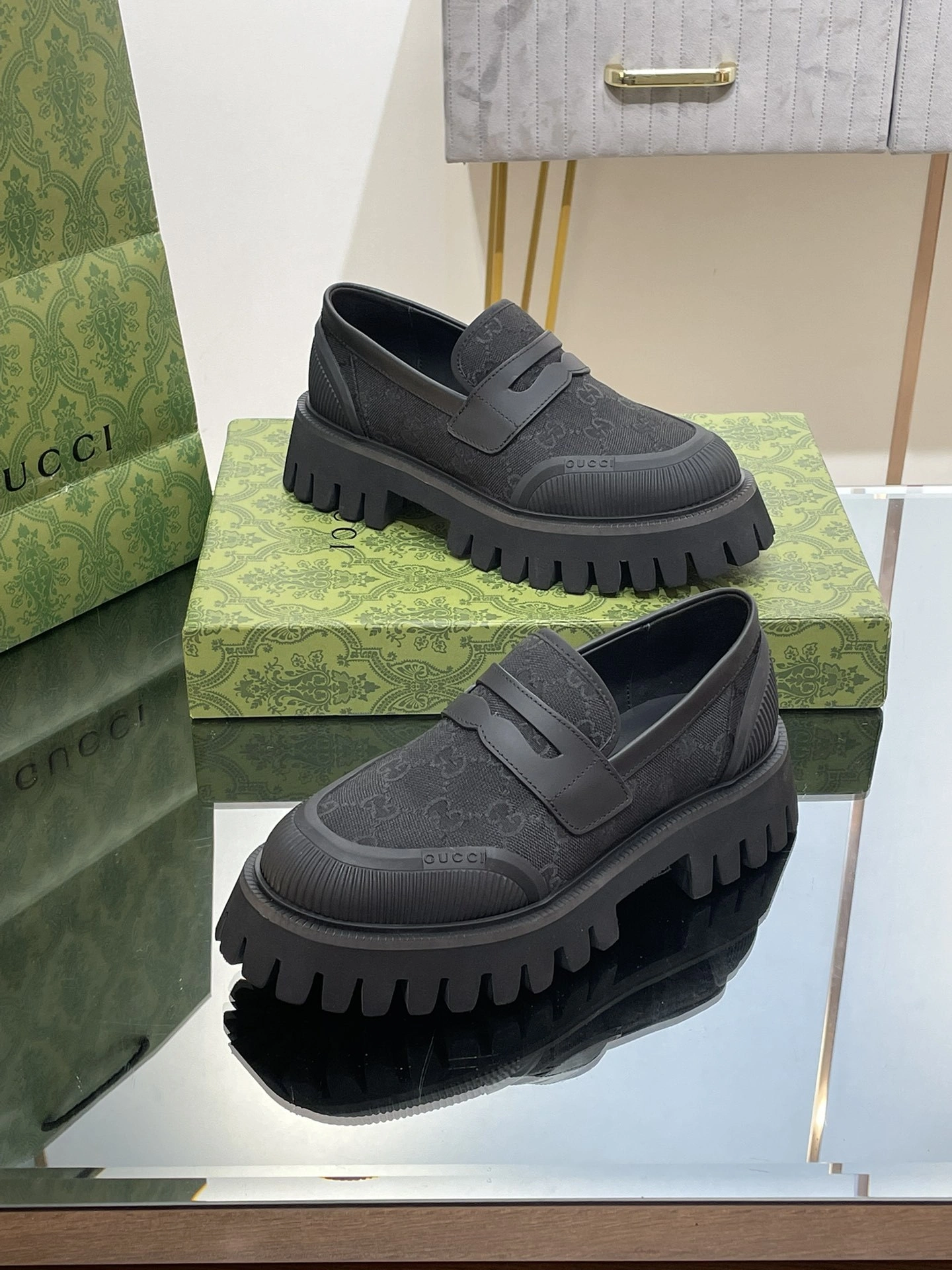 OOBB-- 6u33i 739776 9SF40 1000 Heel height：4CM Waterproof：3CM Calfskin item:D-X000L2510