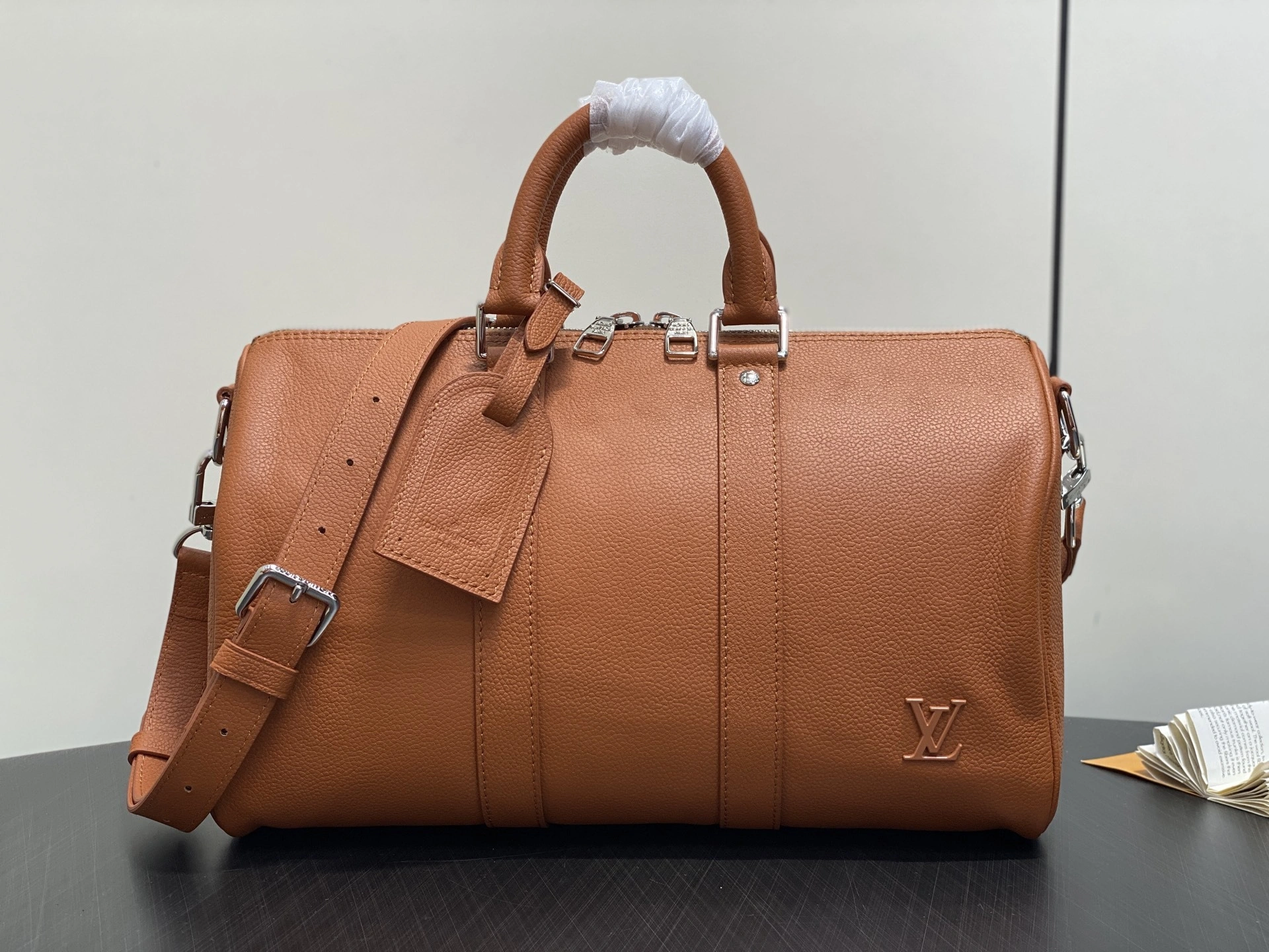 MOMO-- 8V M25980 high quality version Keepall Bandoulière 35 Calfskin item:E-B000J1818