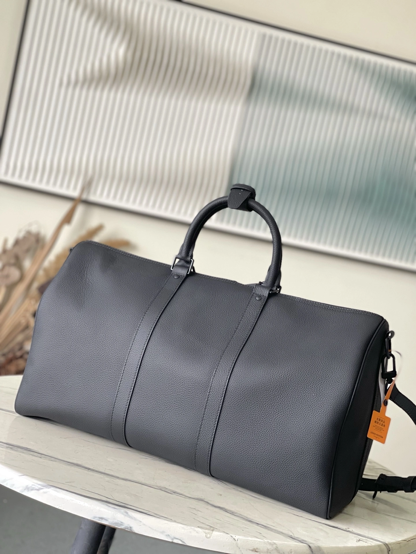 MOMO-- 8V M26118 high quality version Keepall Bandouliere 50 cowhide item:F-B574A0905