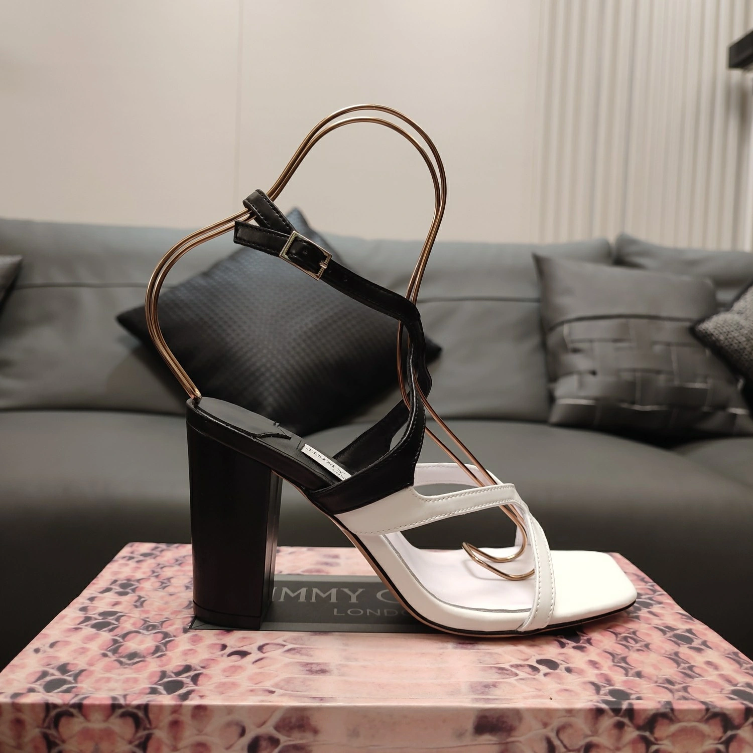 COCO-- Ji77y 3ho5 AZIE85PHN0C1088 Heel height：11CM Calfskin sheepskin item:E-X158D4095