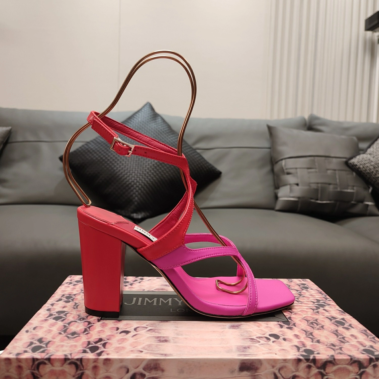 COCO-- Ji77y 3ho5 AZIE85POU061804 Heel height：11CM Calfskin sheepskin item:E-X158D4079