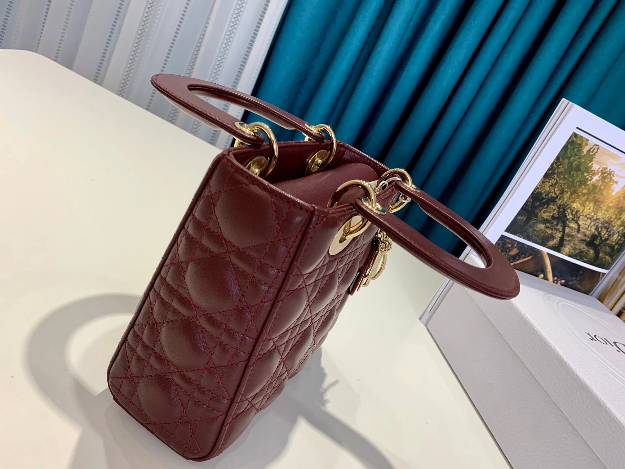 Custombag-- M0538OCE-M56R lady high quality version Podor red Gold buckle item：C-B803D0727