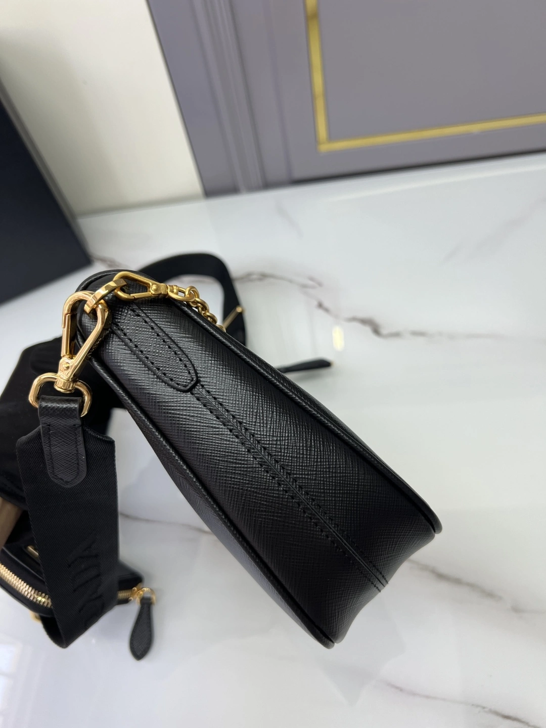 MOMO-- Pr141 high quality version 1BH204-NZV-F0632-V-V2M nylon Hobo item：E-B063J1097F