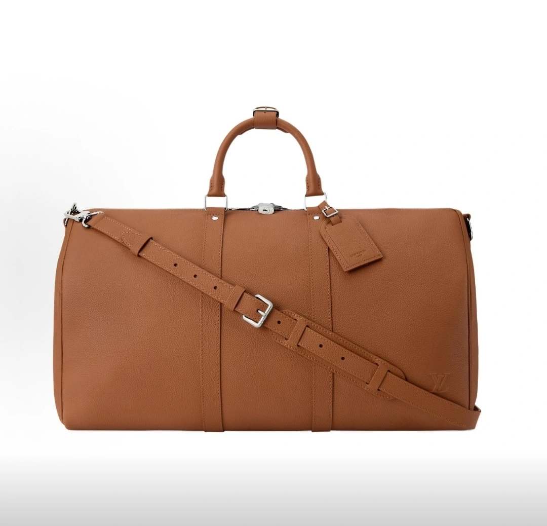 Custombag-- 8V M26065 high quality version Keepall Bandouliere 50 cowhide item:E-B808L1709T