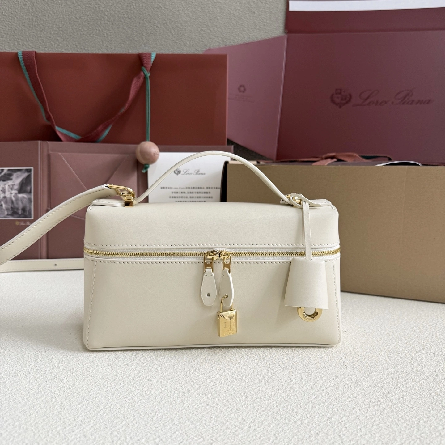 MOMO-- 8oro Pi191 FAQ2126-20ES high quality version Extra Bag cowhide item:E-B177I1034