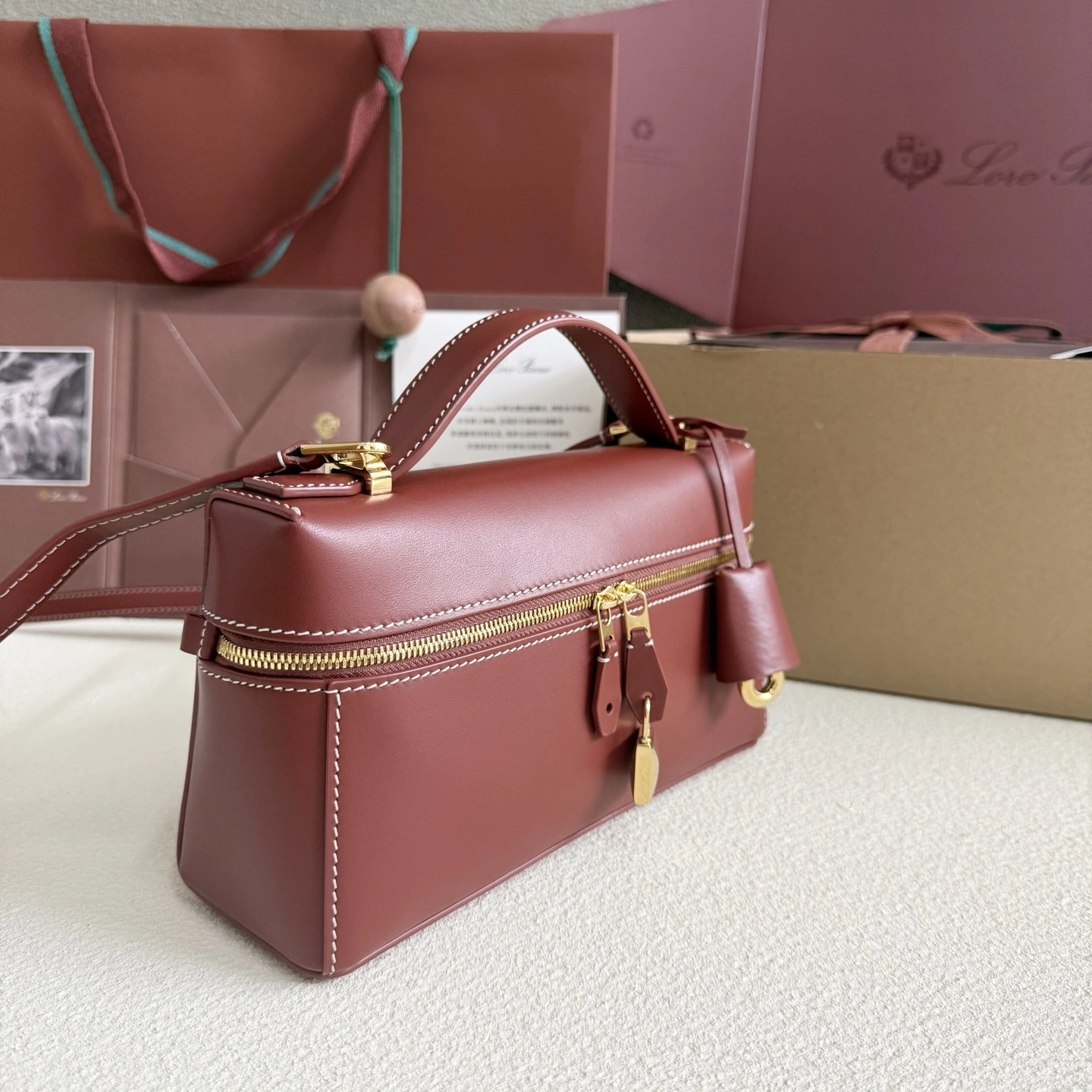 MOMO-- 8oro Pi191 FAQ2126-P0AI high quality version Extra Bag cowhide item:E-B177I1031