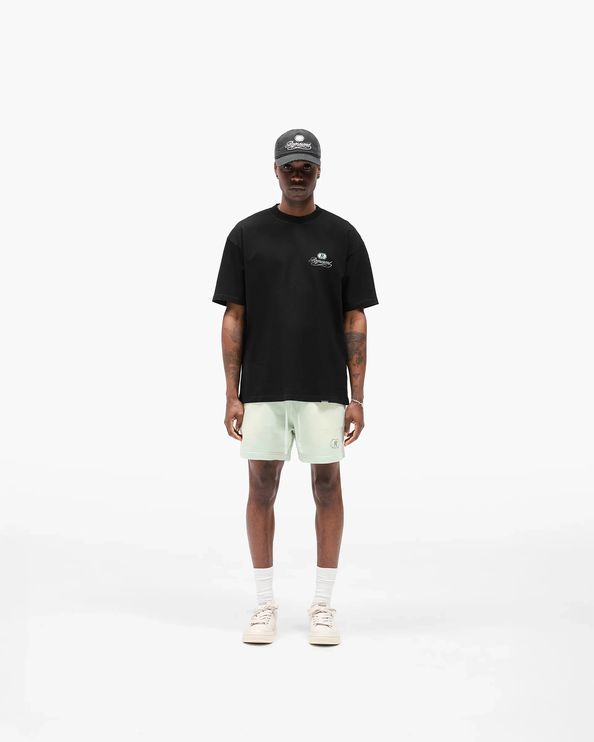 Gemini- R5pr5s59t Grand Vintage Hand Drawn T-Shirt oversized 2Colour item:E-F405H0508-2