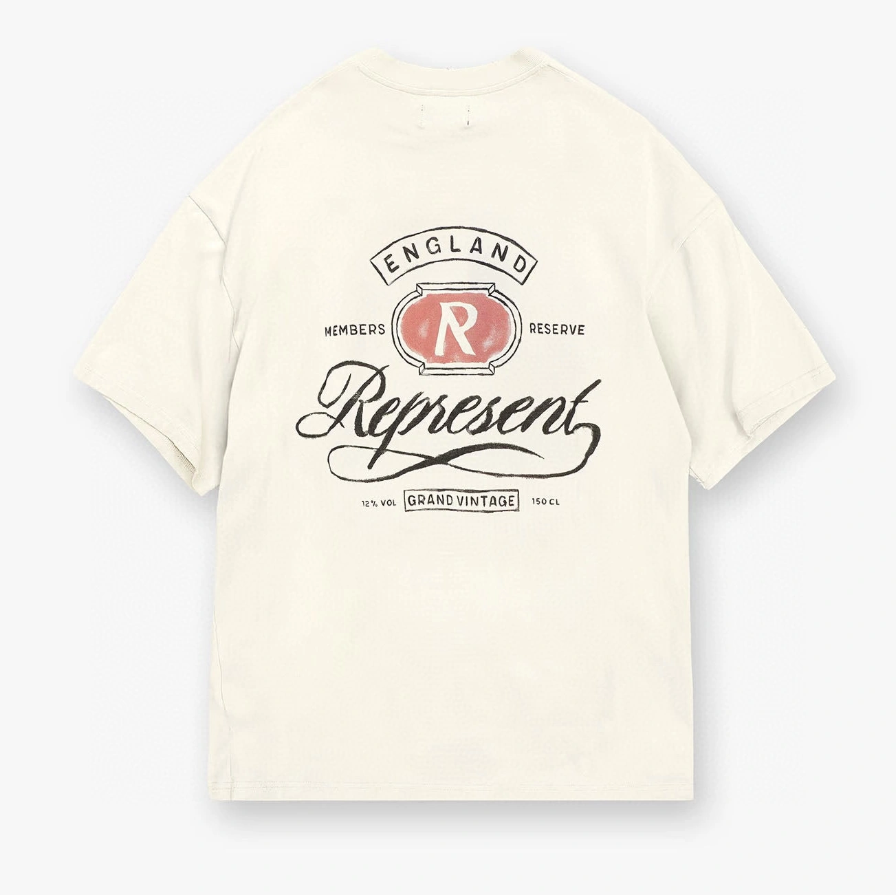 Gemini- R5pr5s59t Grand Vintage Hand Drawn T-Shirt oversized 2Colour item:E-F405H0508-2