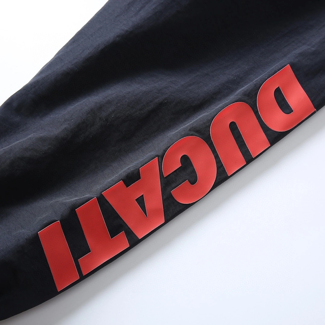 Gemini-- S575 WEEK16 TRACK PANT Logo Nylon taslan embroidery 2colour item:E-F000J2199-2T