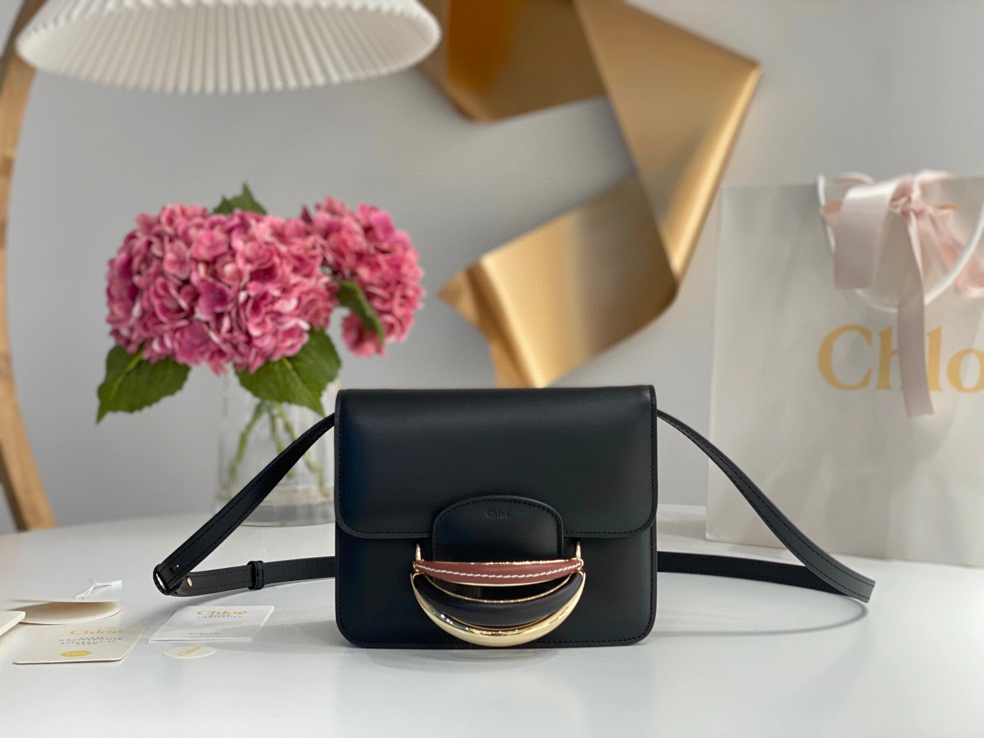 MOMO- high quality version CHC22-SS500G14-001 2022S Kattie calfskin item：B-B063J2310C
