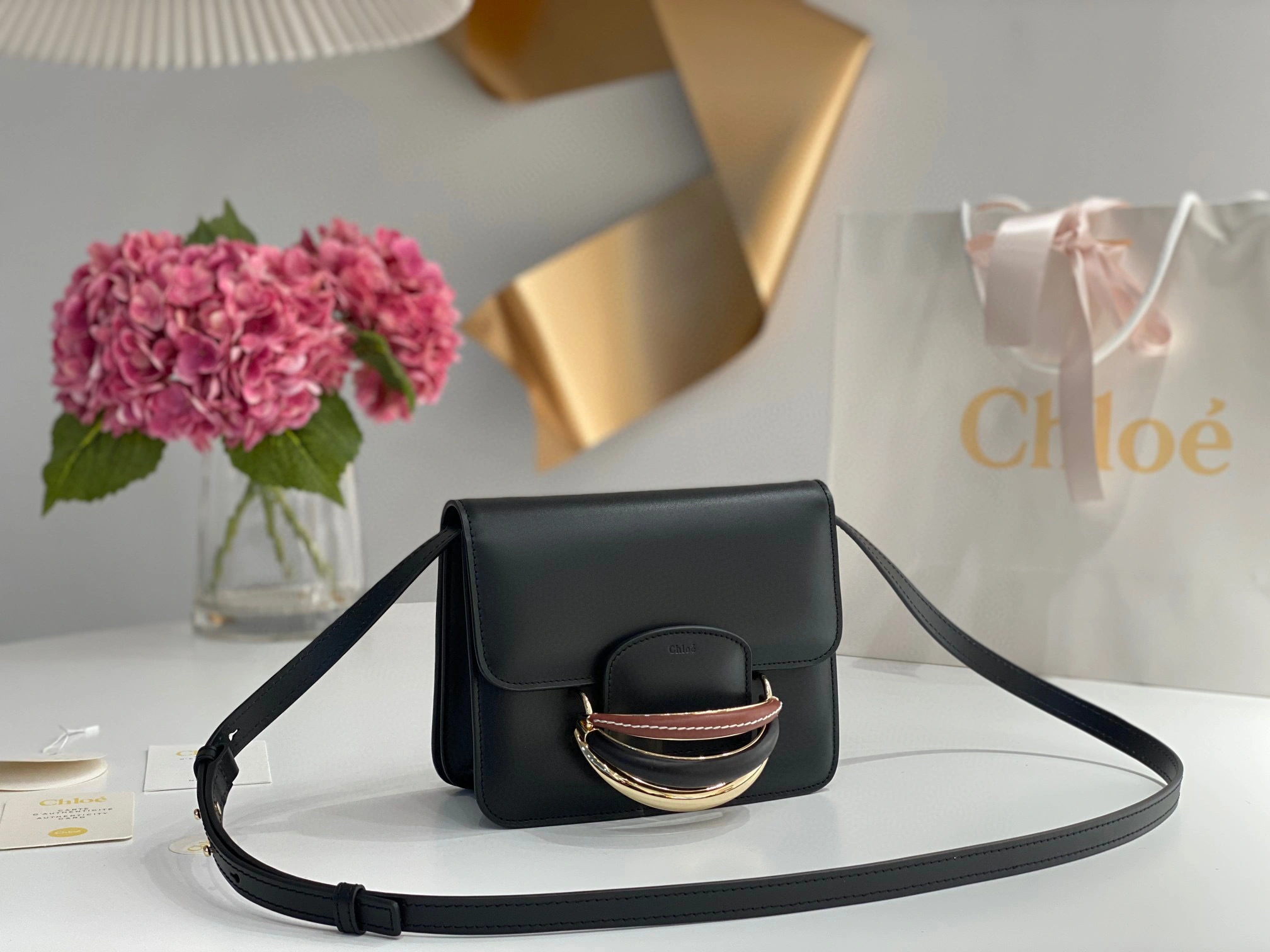 MOMO- high quality version CHC22-SS500G14-001 2022S Kattie calfskin item：B-B063J2310C