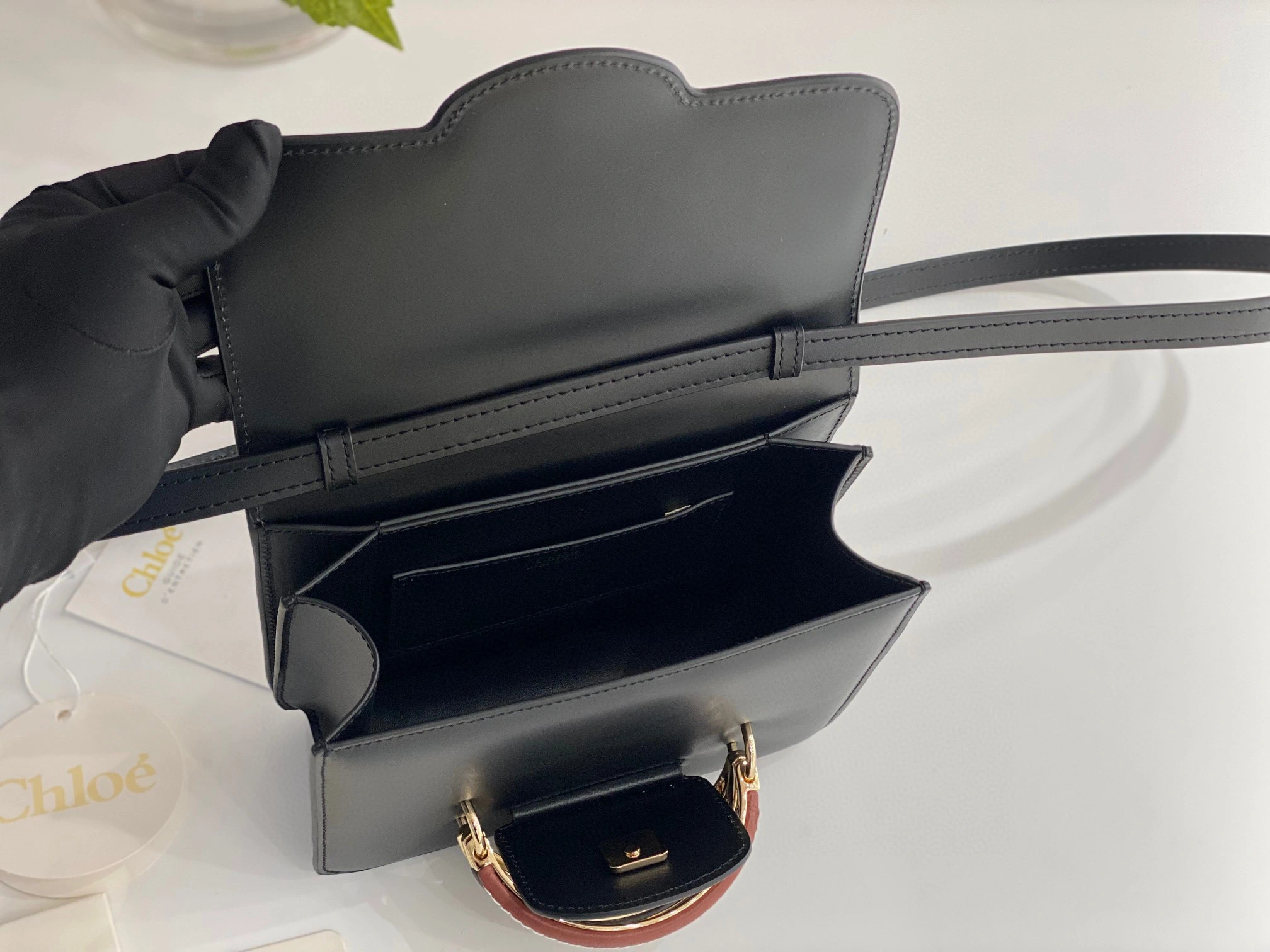 MOMO- high quality version CHC22-SS500G14-001 2022S Kattie calfskin item：B-B063J2310C