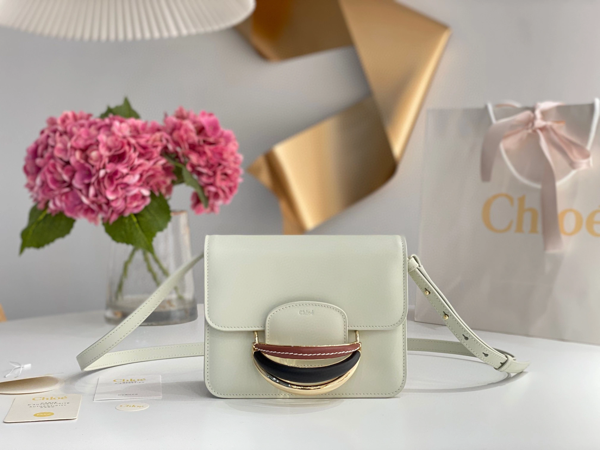 MOMO- high quality version CHC22-SS500G14-101 2022S Kattie calfskin item：B-B063J2309C