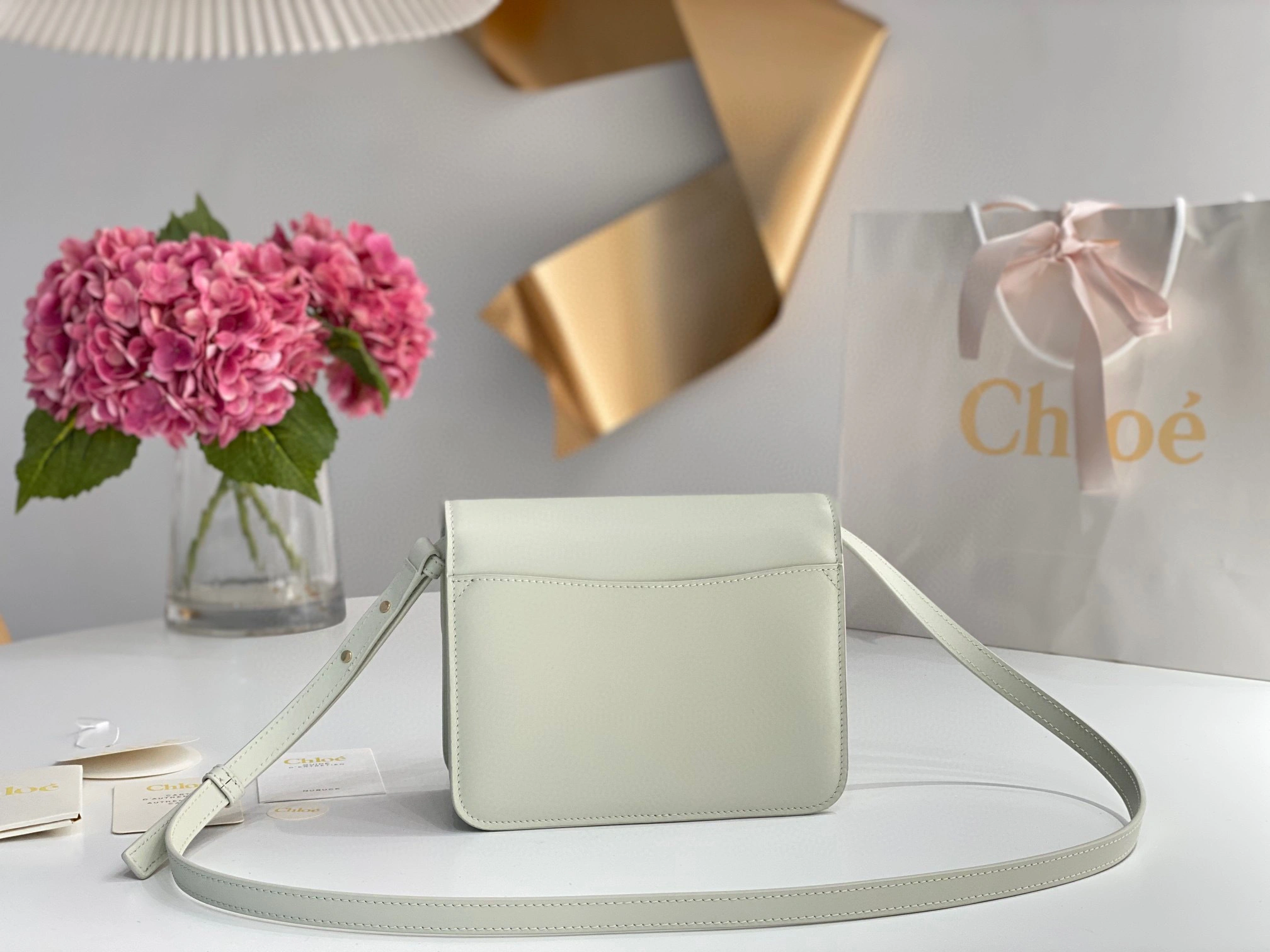 MOMO- high quality version CHC22-SS500G14-101 2022S Kattie calfskin item：B-B063J2309C