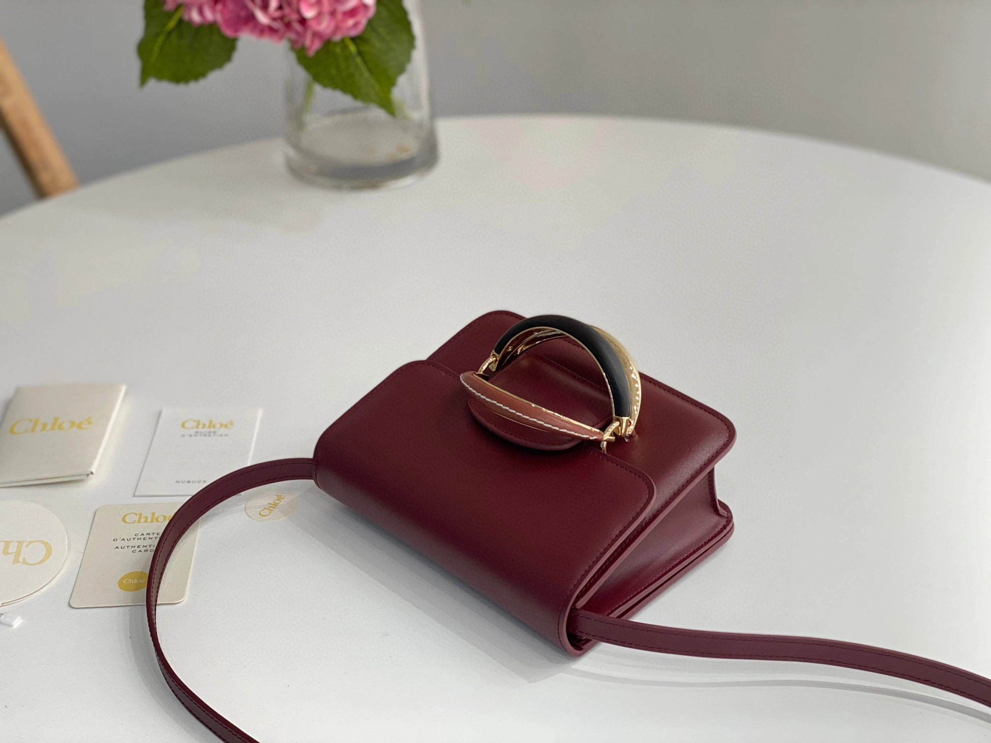 MOMO- high quality version CHC22-SS500G14-601 2022S Kattie calfskin item：B-B063J2311C