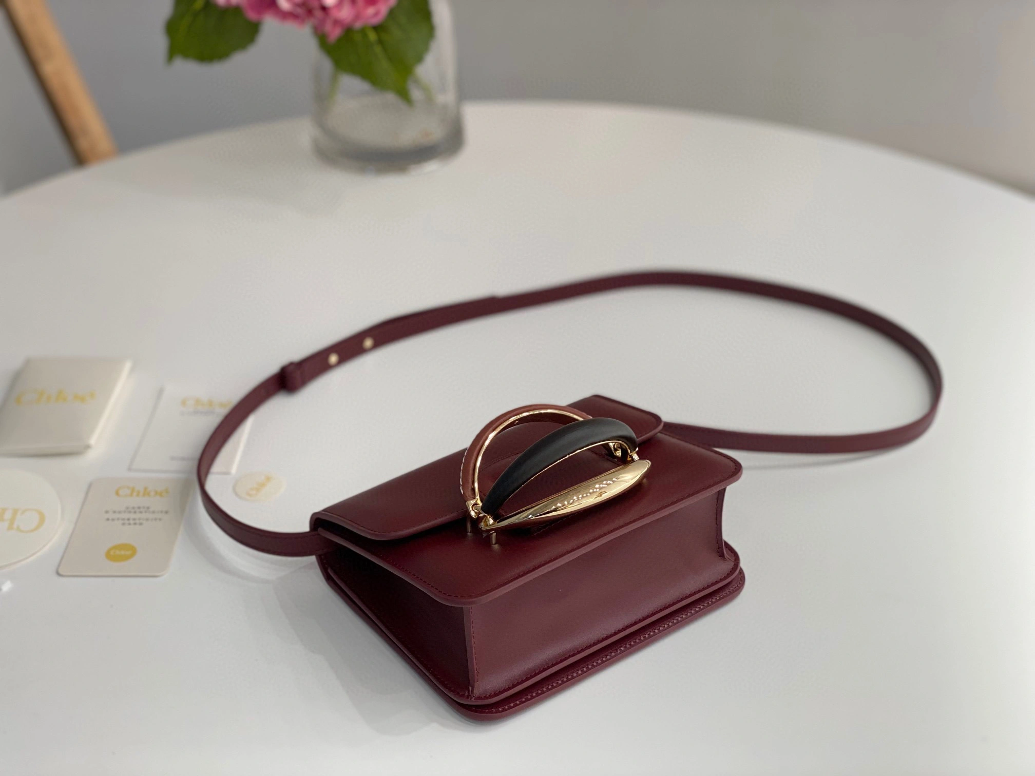 MOMO- high quality version CHC22-SS500G14-601 2022S Kattie calfskin item：B-B063J2311C