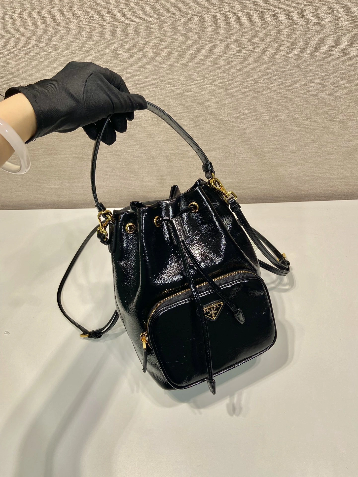 MOMO-- Pr141 1BH038_2DNT_F0002_V_UOM high quality version waxed skin cowhide item:D-B000K2025