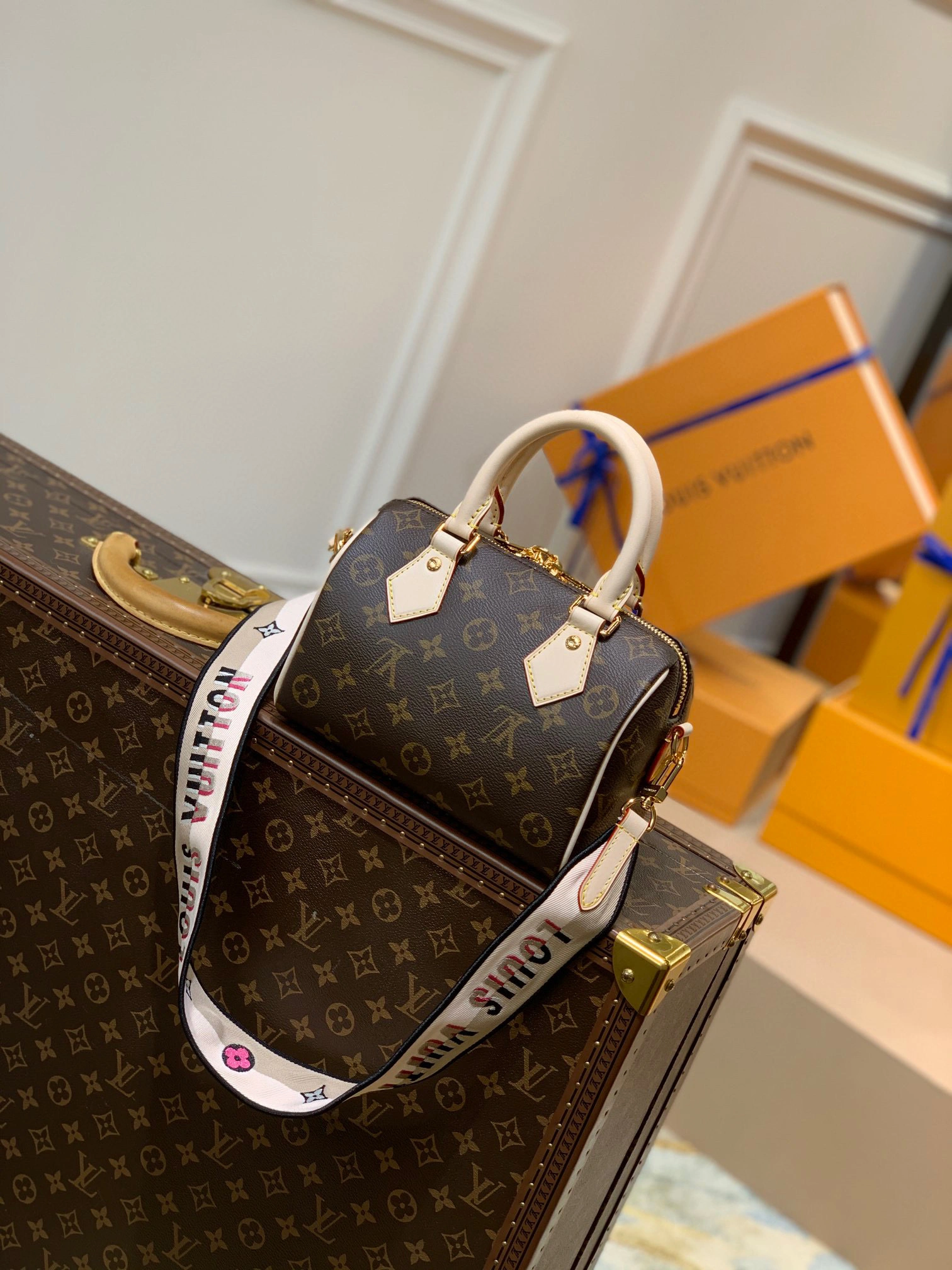 & 2021 Damier Ebène Speedy M45957 item:B-B063C5327
