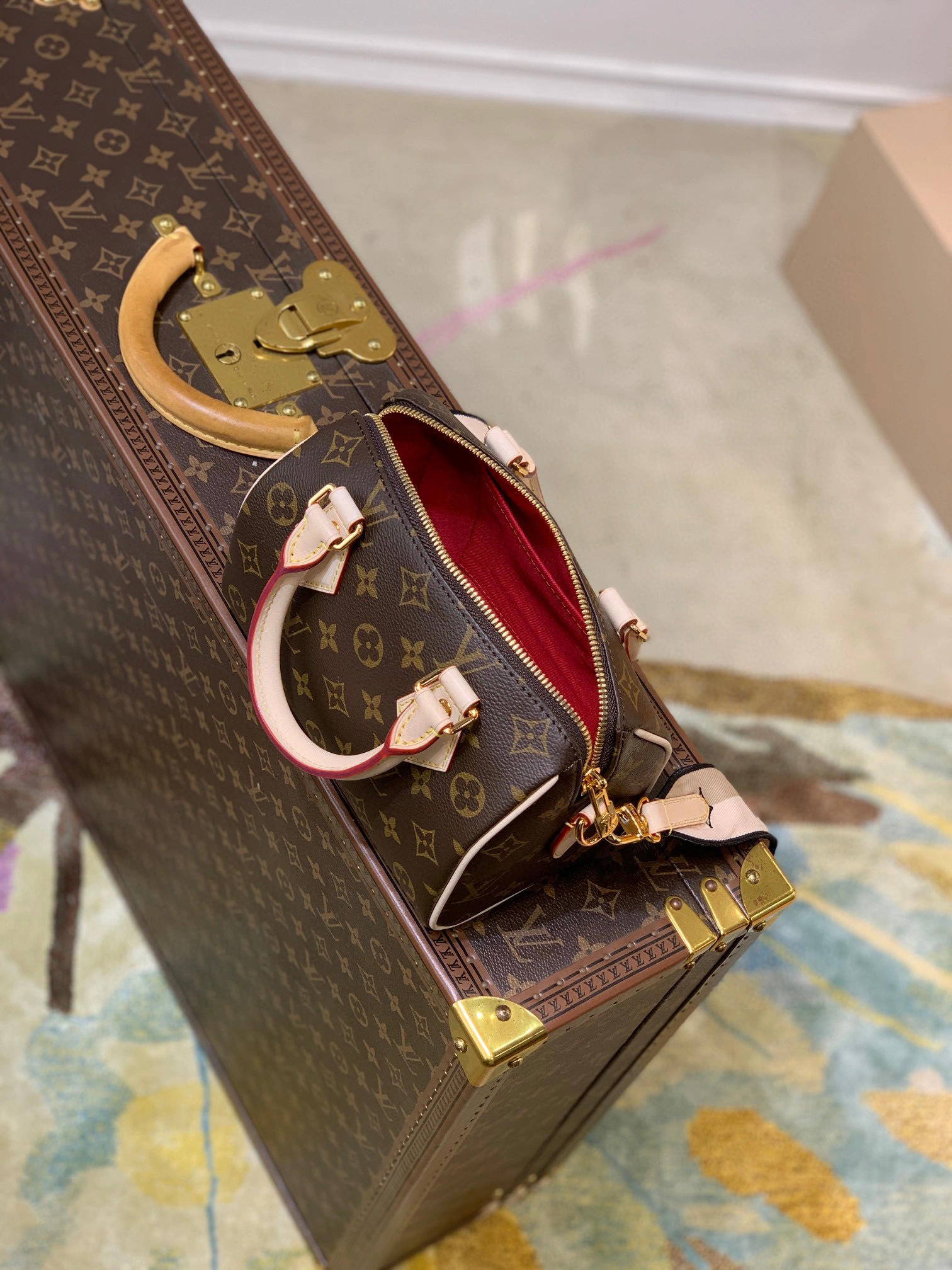 & 2021 Damier Ebène Speedy M45957 item:B-B063C5327