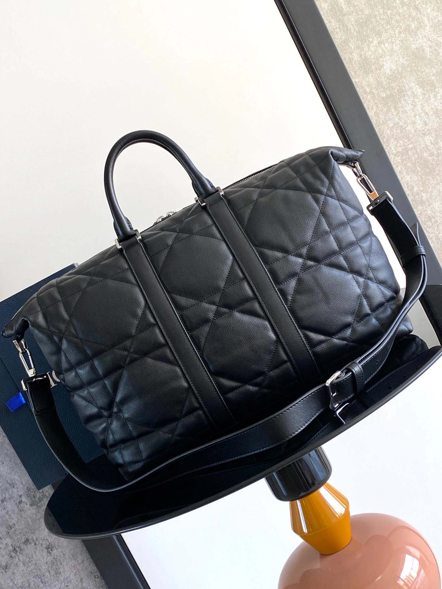 MOMO-- 4ior 1ESDU134MNE_H00N high quality version cowhide Weekender 40 item:E-B813A1289