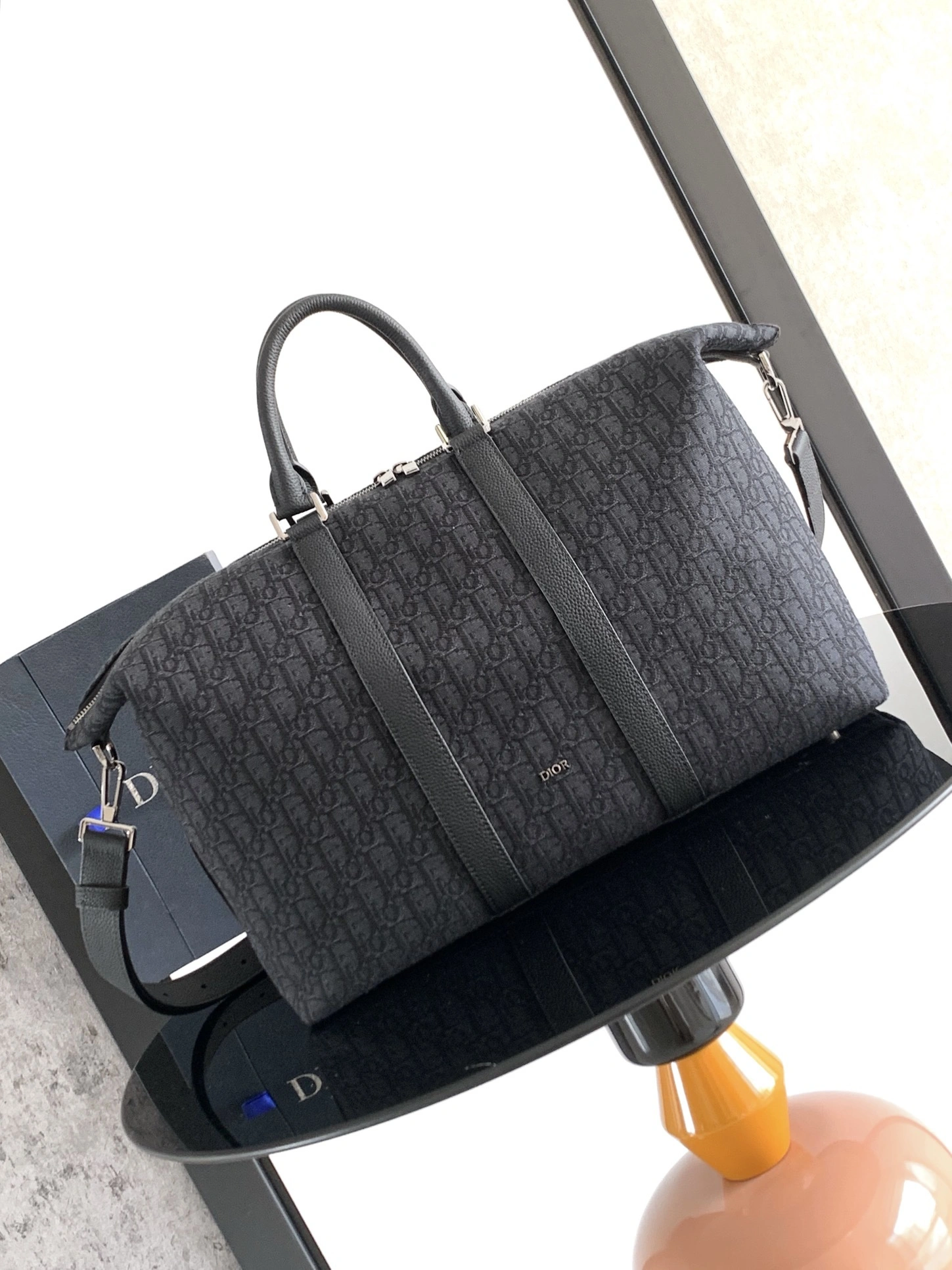 MOMO-- 4ior 1ESDU134YKY_H03E high quality version cowhide Weekender 40 item:E-B813A1284
