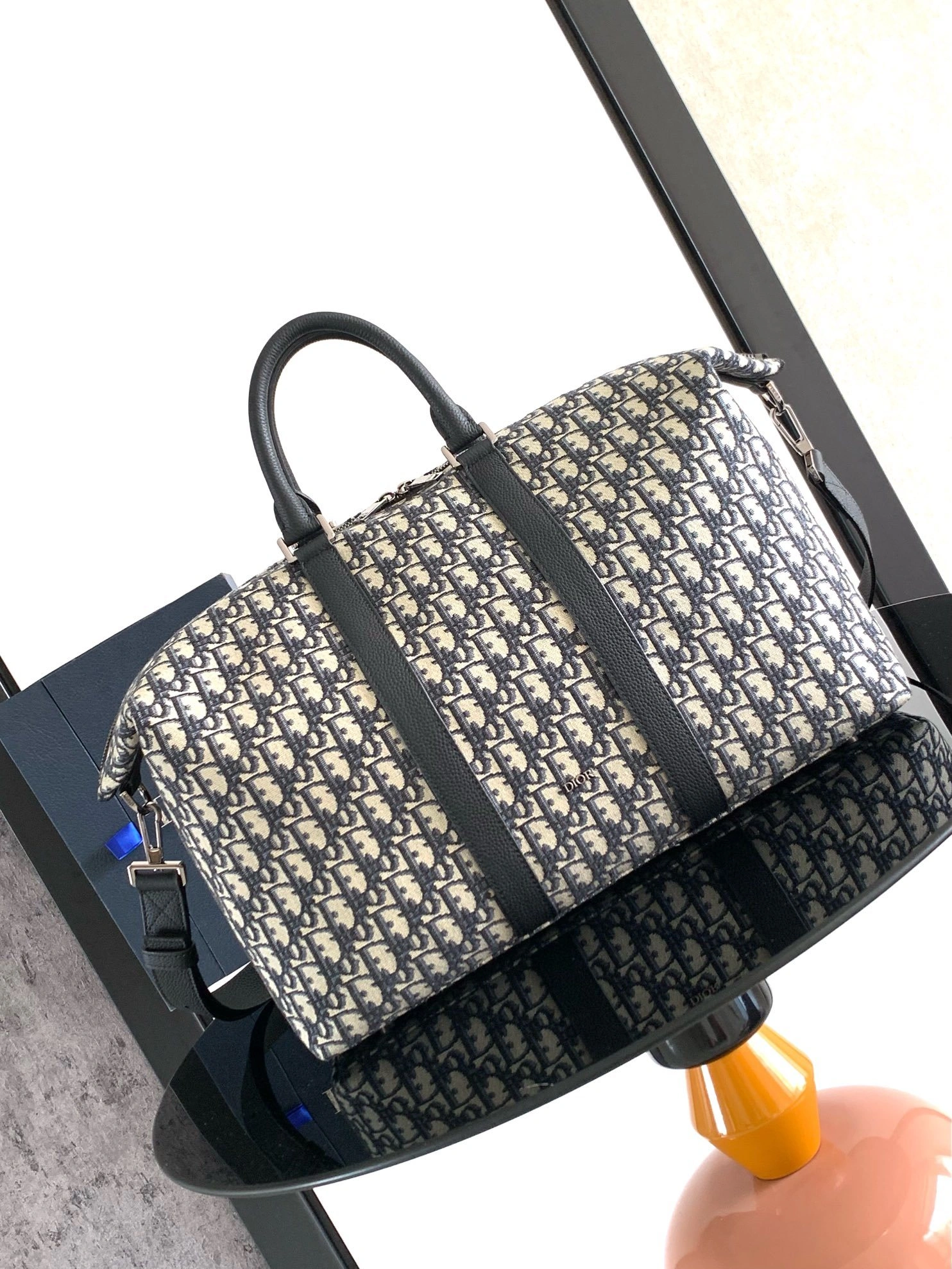 MOMO-- 4ior 1ESDU134YKY_H27E high quality version cowhide Weekender 40 item:E-B813A1285