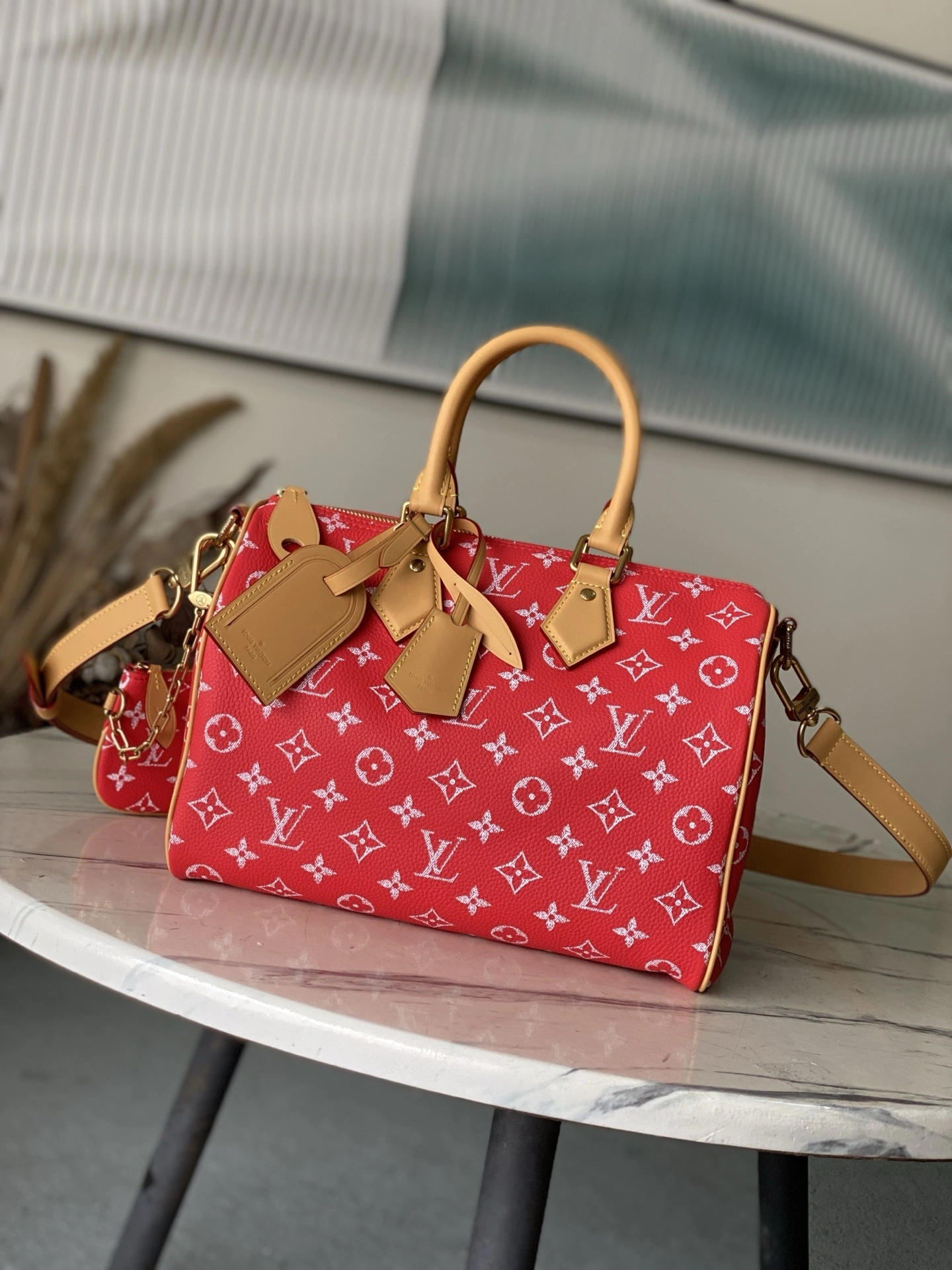 MOMO--8V M14067 high quality version Speedy P9 Bandouliere 30 cowhide item:F-B574A0932