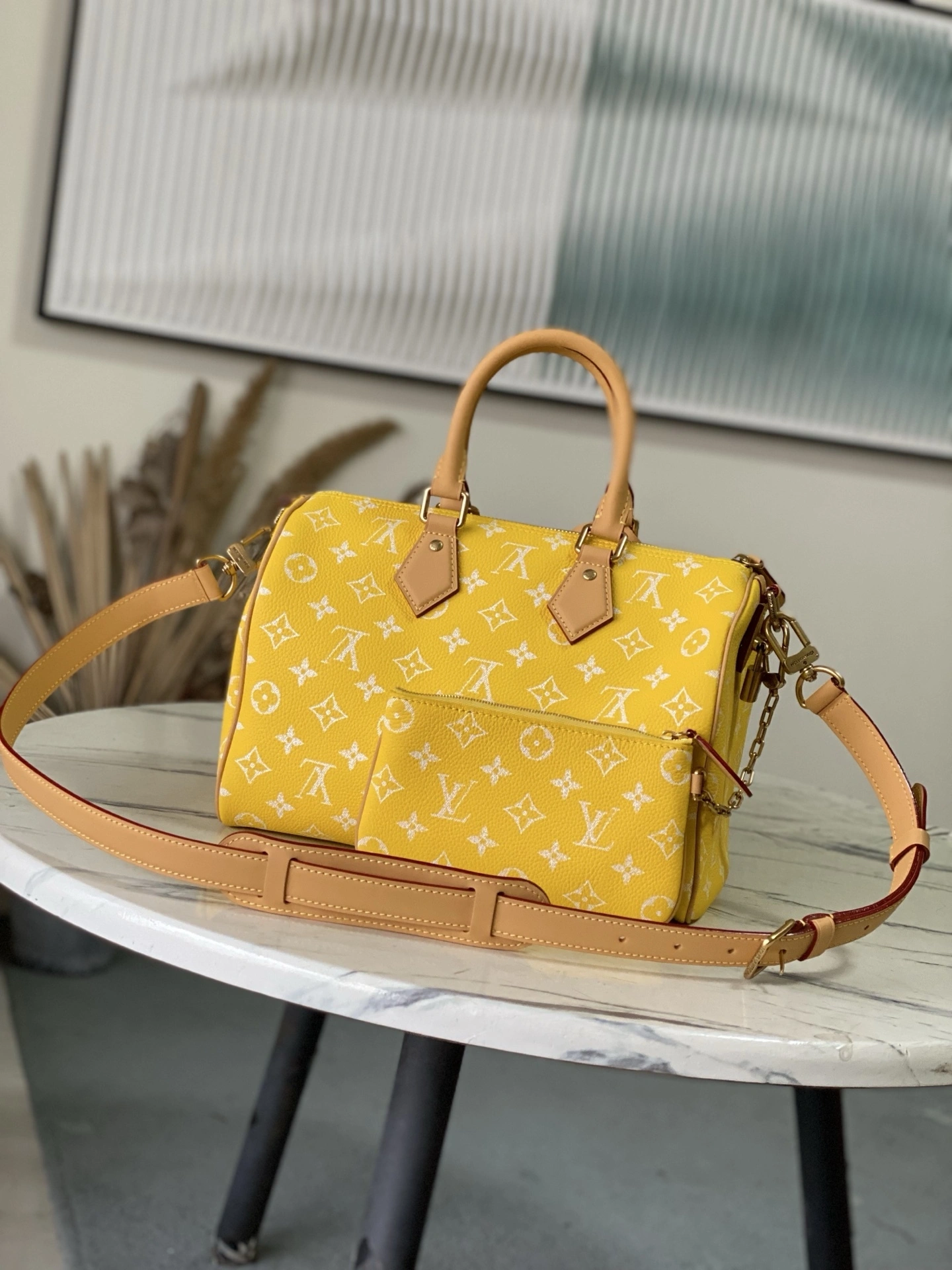 MOMO-- 8V M14068 high quality version Speedy P9 Bandouliere 30 cowhide item:F-B574A0931