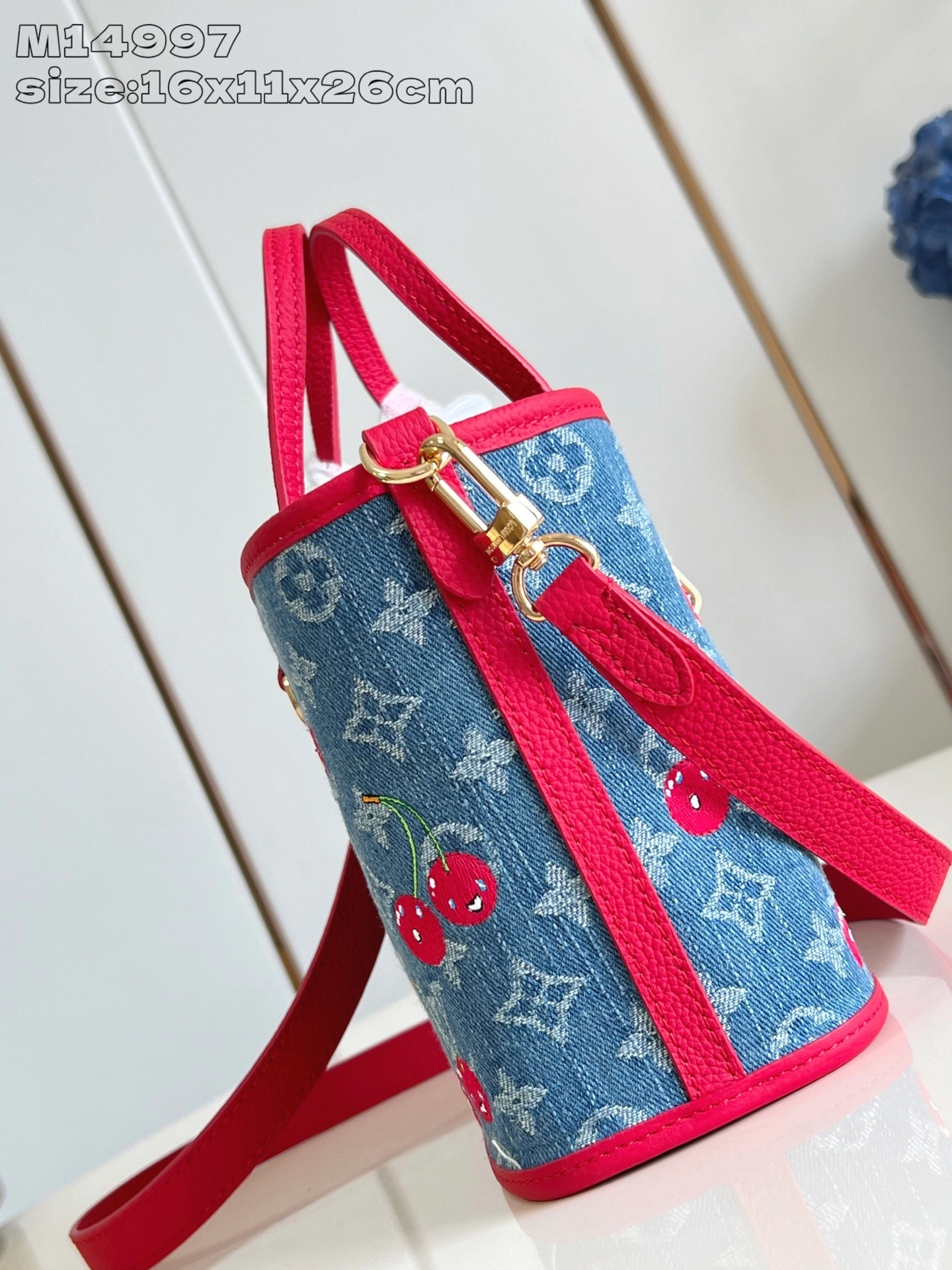 MOMO-- 8V M14997 high quality version Neverfull Inside Out BB cowhide item:E-B000L1744T