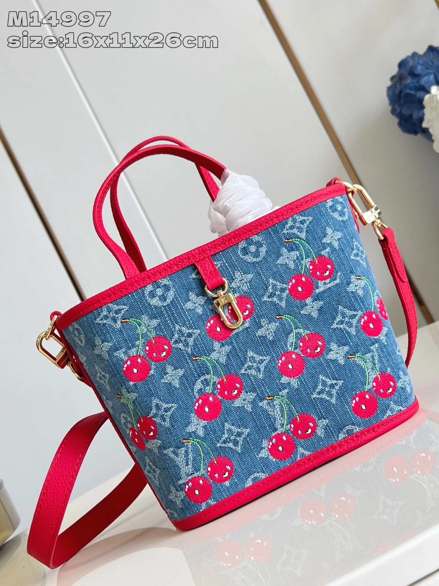 MOMO-- 8V M14997 high quality version Neverfull Inside Out BB cowhide item:E-B000L1744T