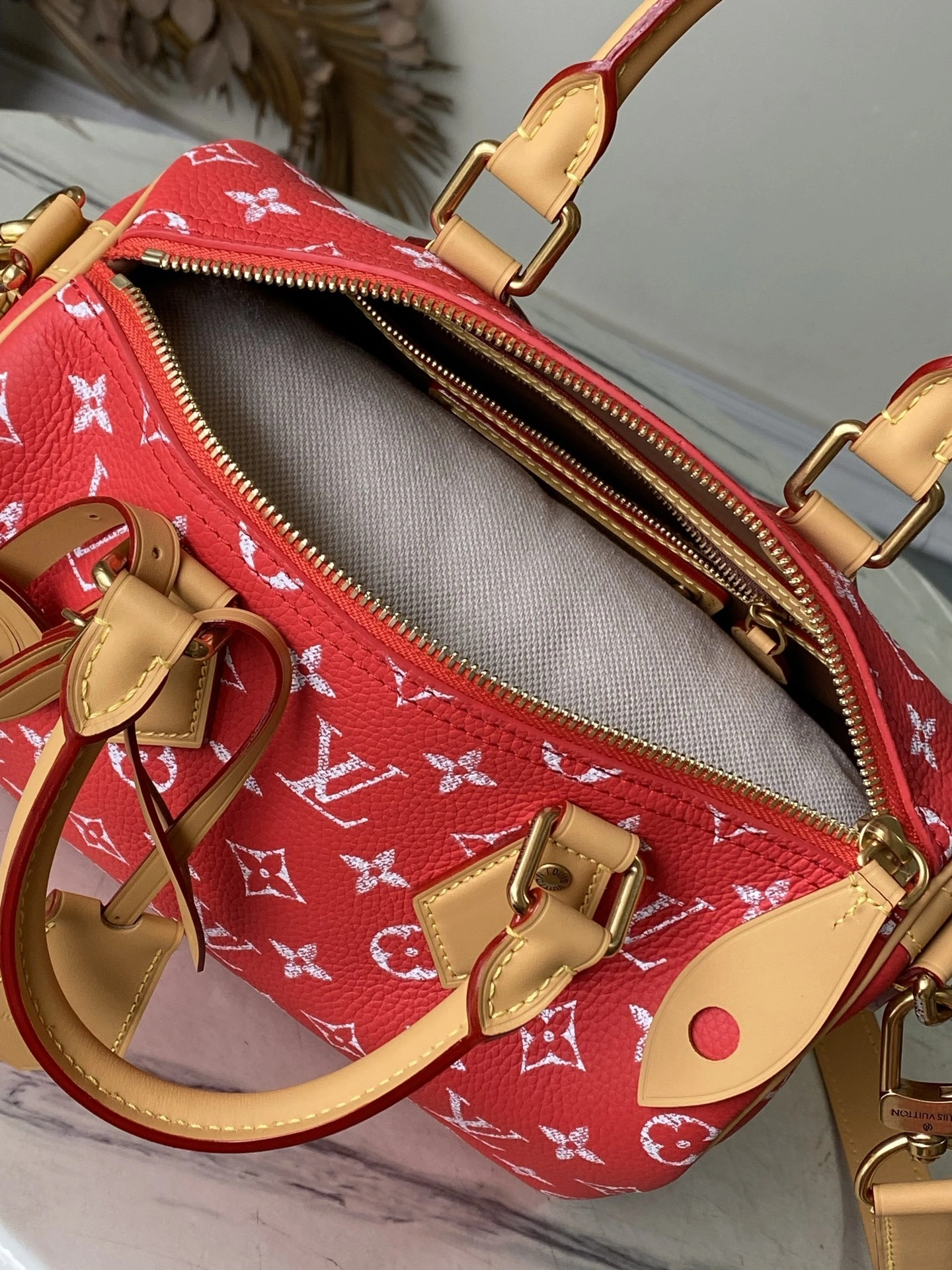 MOMO--8V M24425 high quality version Speedy P9 Bandouliere 25 cowhide item:F-B574A0961