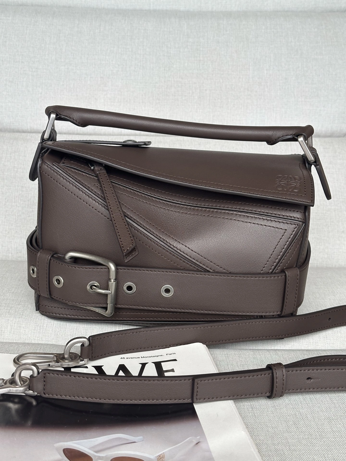 MOMO-- 8o5w5 A510S21XC7-0018 high quality version Puzzle Biker cowhide item:E-B177I1829