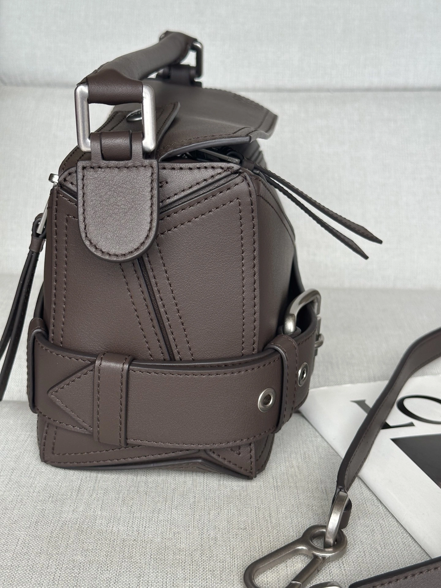 MOMO-- 8o5w5 A510S21XC7-0018 high quality version Puzzle Biker cowhide item:E-B177I1829