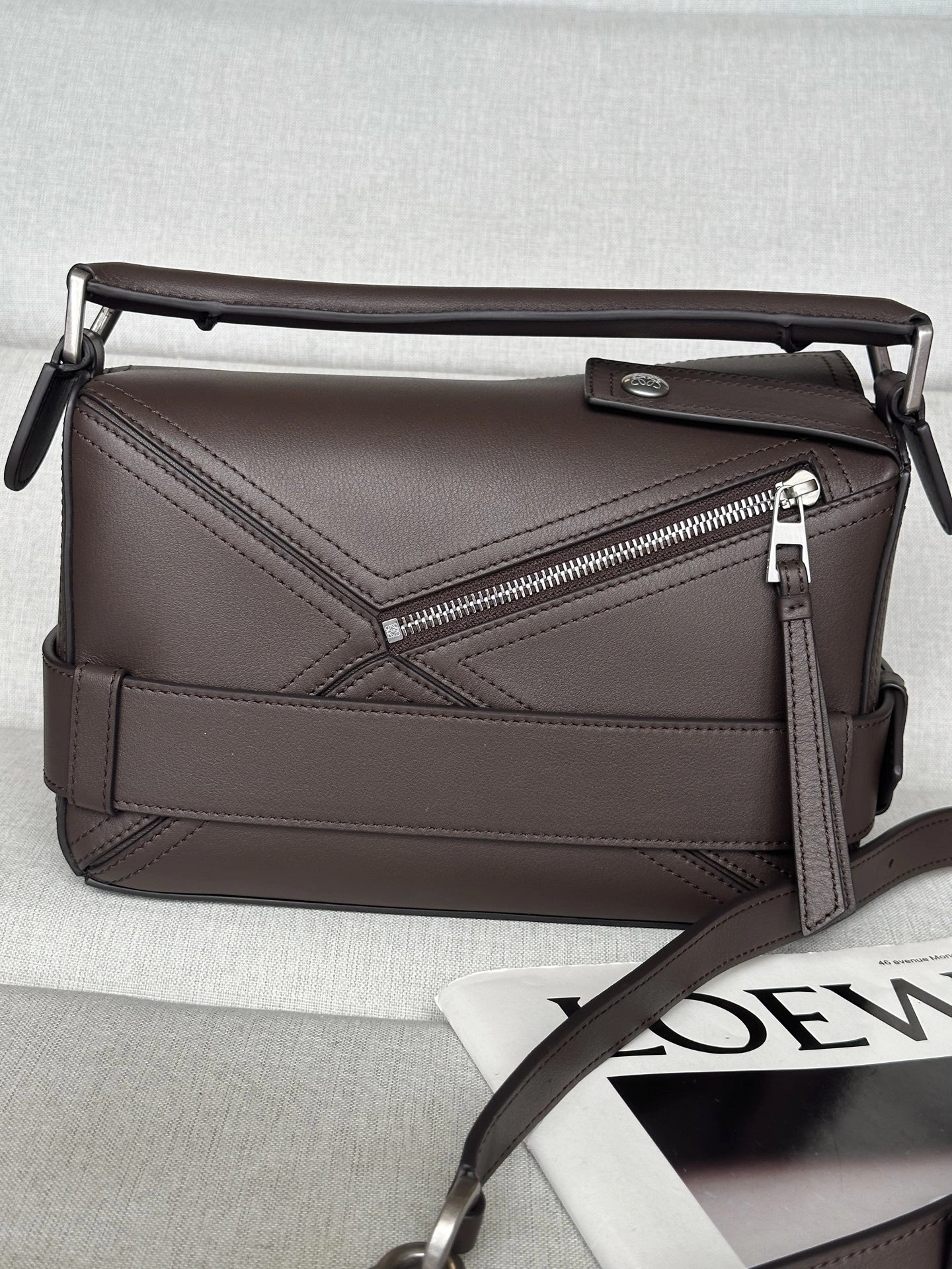 MOMO-- 8o5w5 A510S21XC7-0018 high quality version Puzzle Biker cowhide item:E-B177I1829