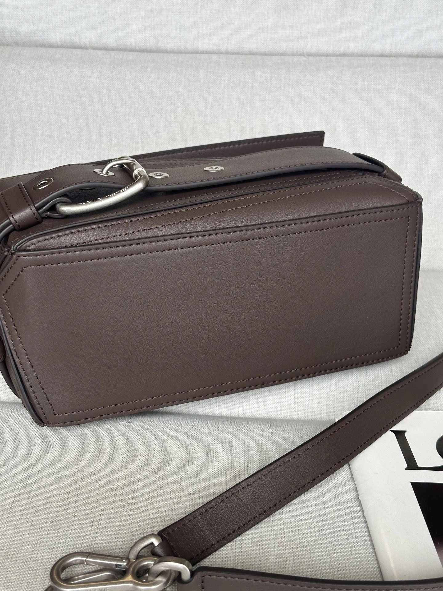 MOMO-- 8o5w5 A510S21XC7-0018 high quality version Puzzle Biker cowhide item:E-B177I1829