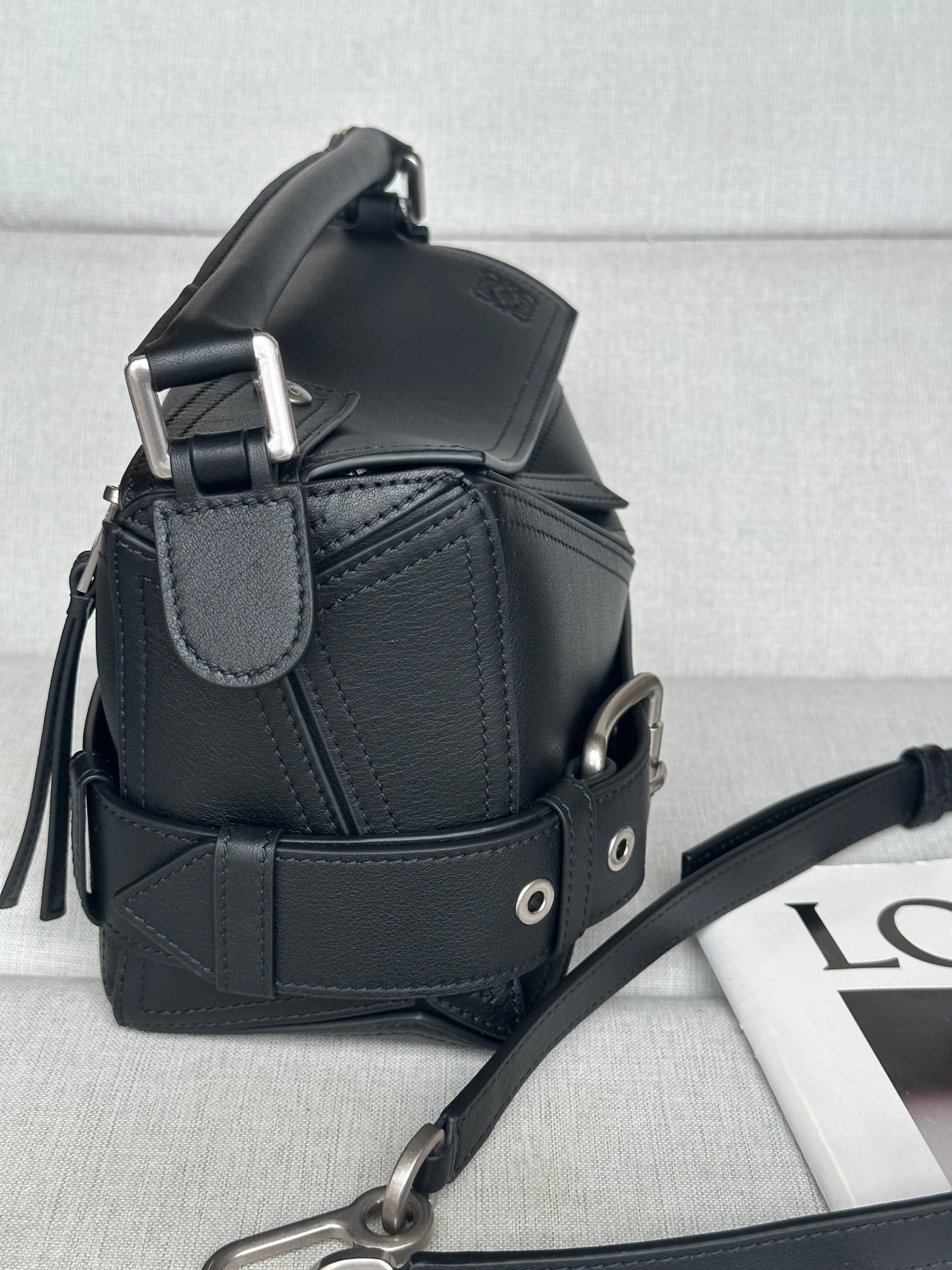 MOMO-- 8o5w5 A510S21XC7-1100 high quality version Puzzle Biker cowhide item:E-B177I1828