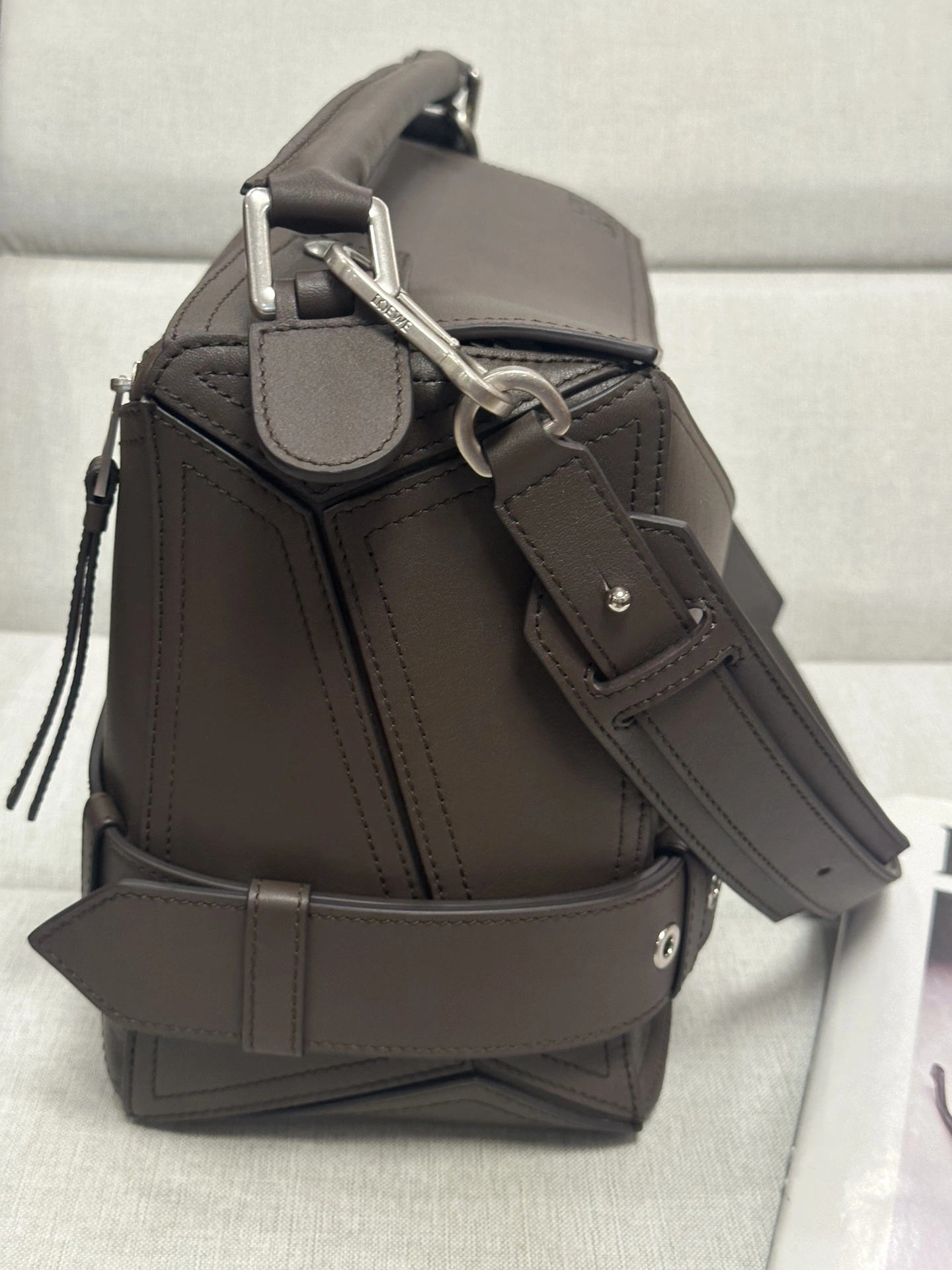 MOMO-- 8o5w5 B510BP1X01-0018 high quality version Puzzle Biker cowhide item:E-B177I1827