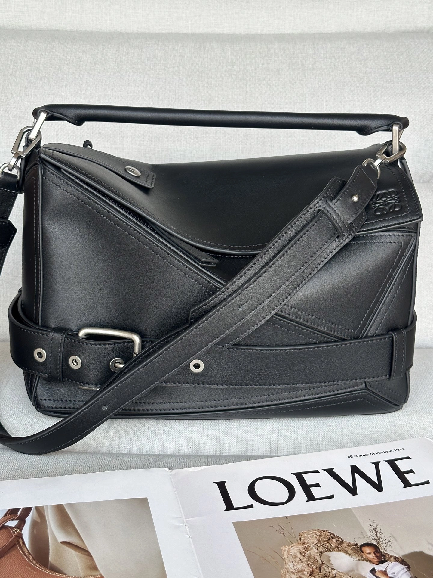 MOMO-- 8o5w5 B510BP1X01-1100 high quality version Puzzle Biker cowhide item:E-B177I1826