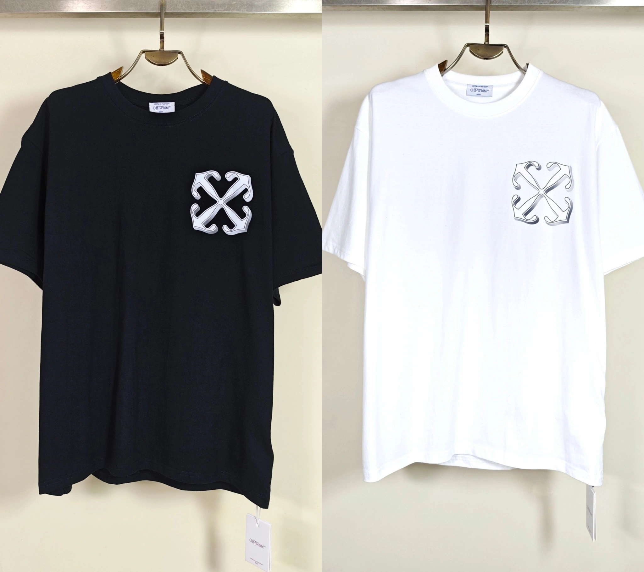 & Gemini- Off Whit5 T shirt 2Colour item:E-FL29E1511-2