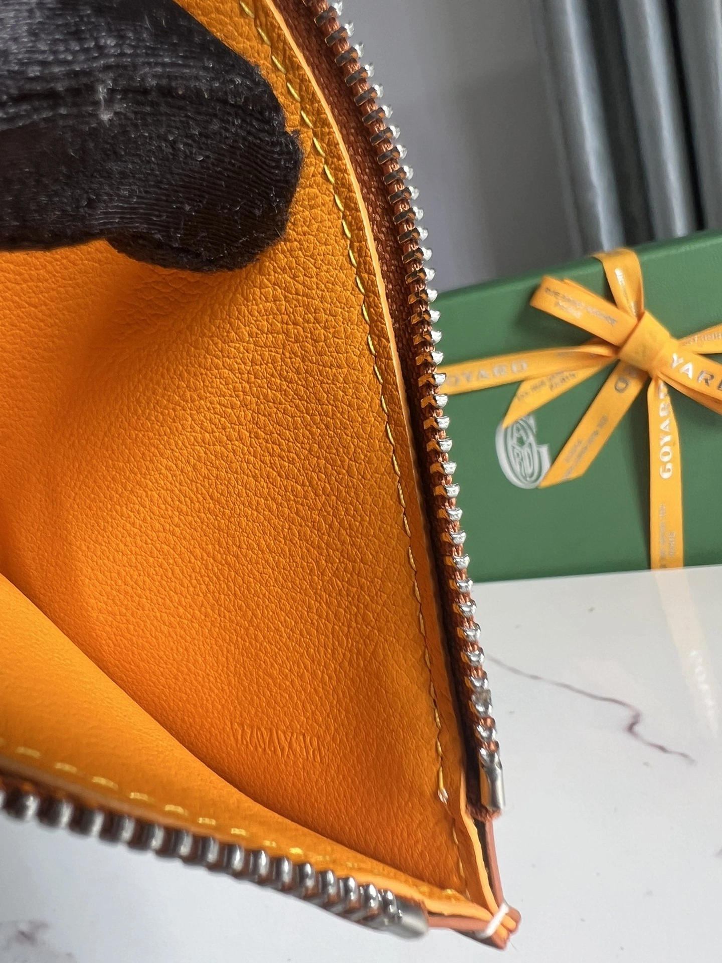 MOMO-- 6oy1r4 INSLOUMMLTY-01CL03P high quality version Insert Louise Calfskin item:F-B664B0238
