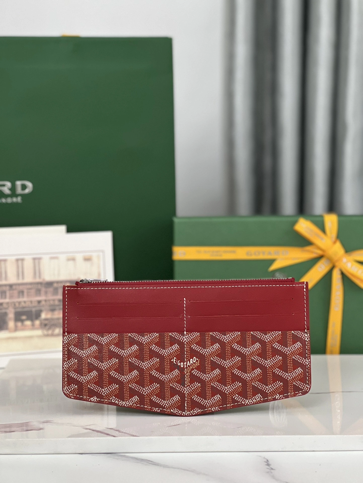 MOMO-- 6oy1r4 INSLOUMMLTY-02CL02P high quality version Insert Louise Calfskin item:F-B664B0244