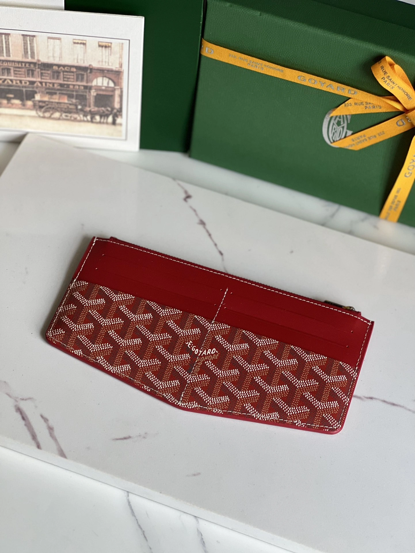 MOMO-- 6oy1r4 INSLOUMMLTY-02CL02P high quality version Insert Louise Calfskin item:F-B664B0244