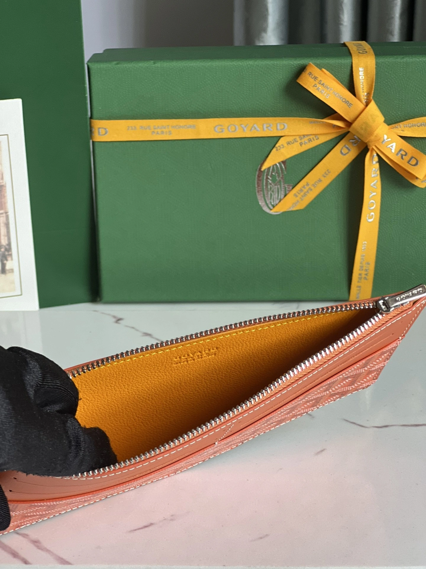MOMO-- 6oy1r4 INSLOUMMLTY-07CL07P high quality version Insert Louise Calfskin item:F-B664B0240