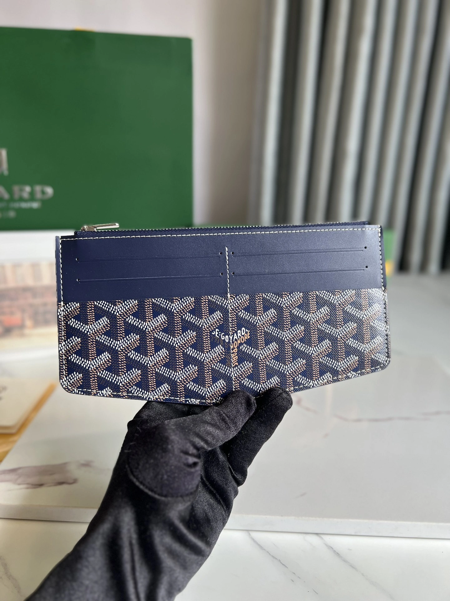 MOMO-- 6oy1r4 INSLOUMMLTY-12CL12P high quality version Insert Louise Calfskin item:F-B664B0245