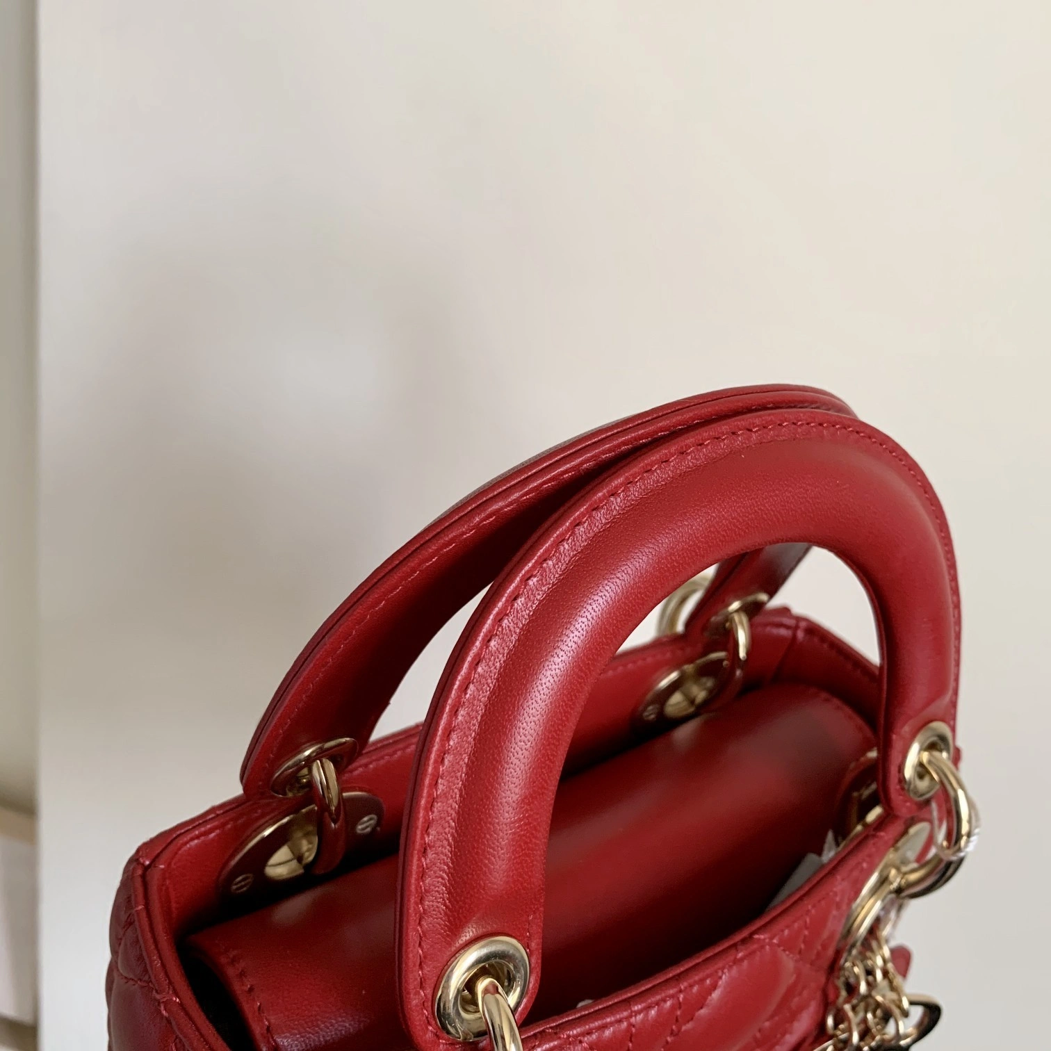 Custombag-- M0505OCAL-M52R Lady high quality version Sheepskin bordeaux red item：C-B803D0715