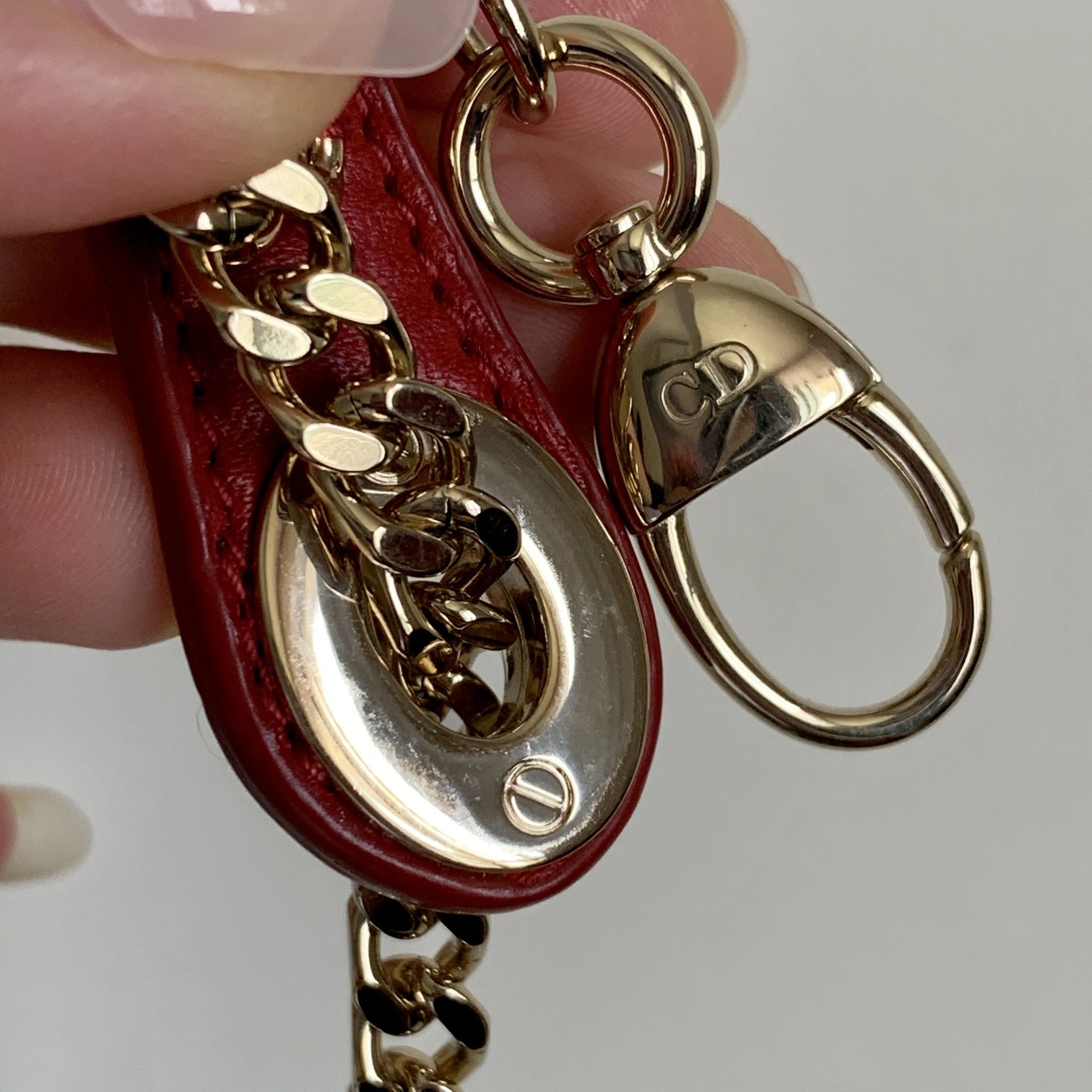 Custombag-- M0505OCAL-M52R Lady high quality version Sheepskin bordeaux red item：C-B803D0715