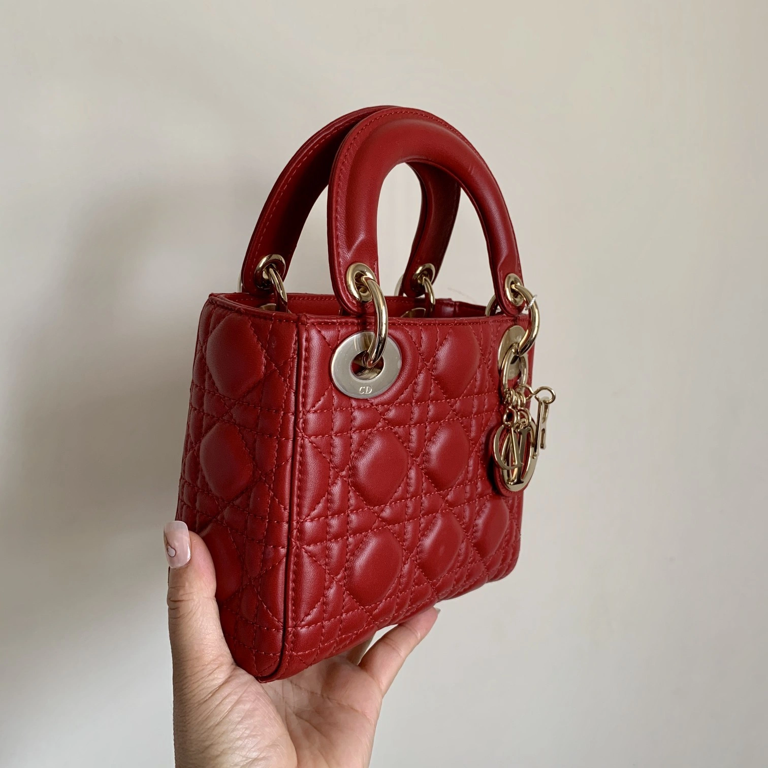 Custombag-- M0505OCAL-M52R Lady high quality version Sheepskin bordeaux red item：C-B803D0715