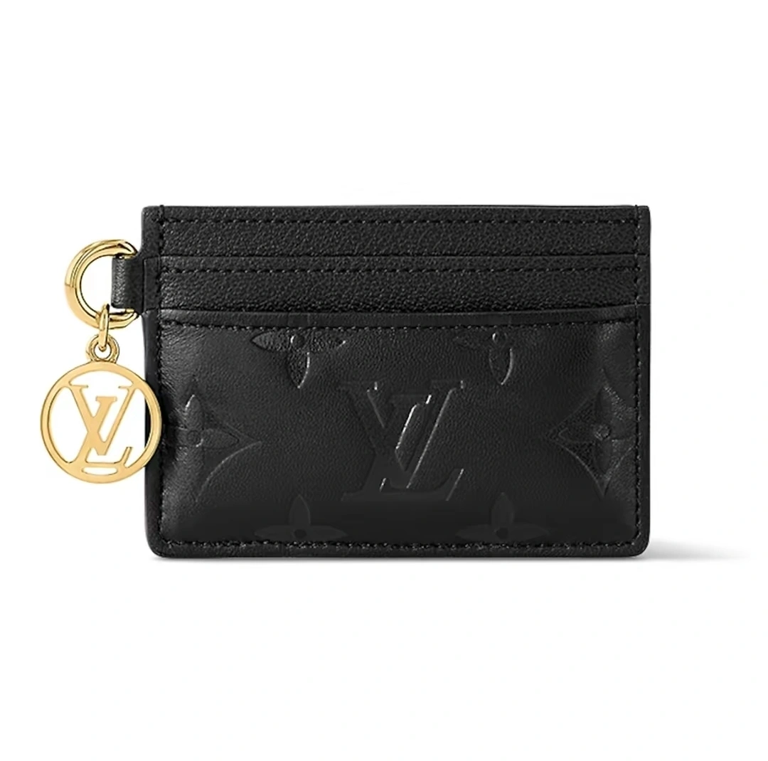 & &MOMO- M82748 Card Holder cowhide Monogram item:C-B063L0857R