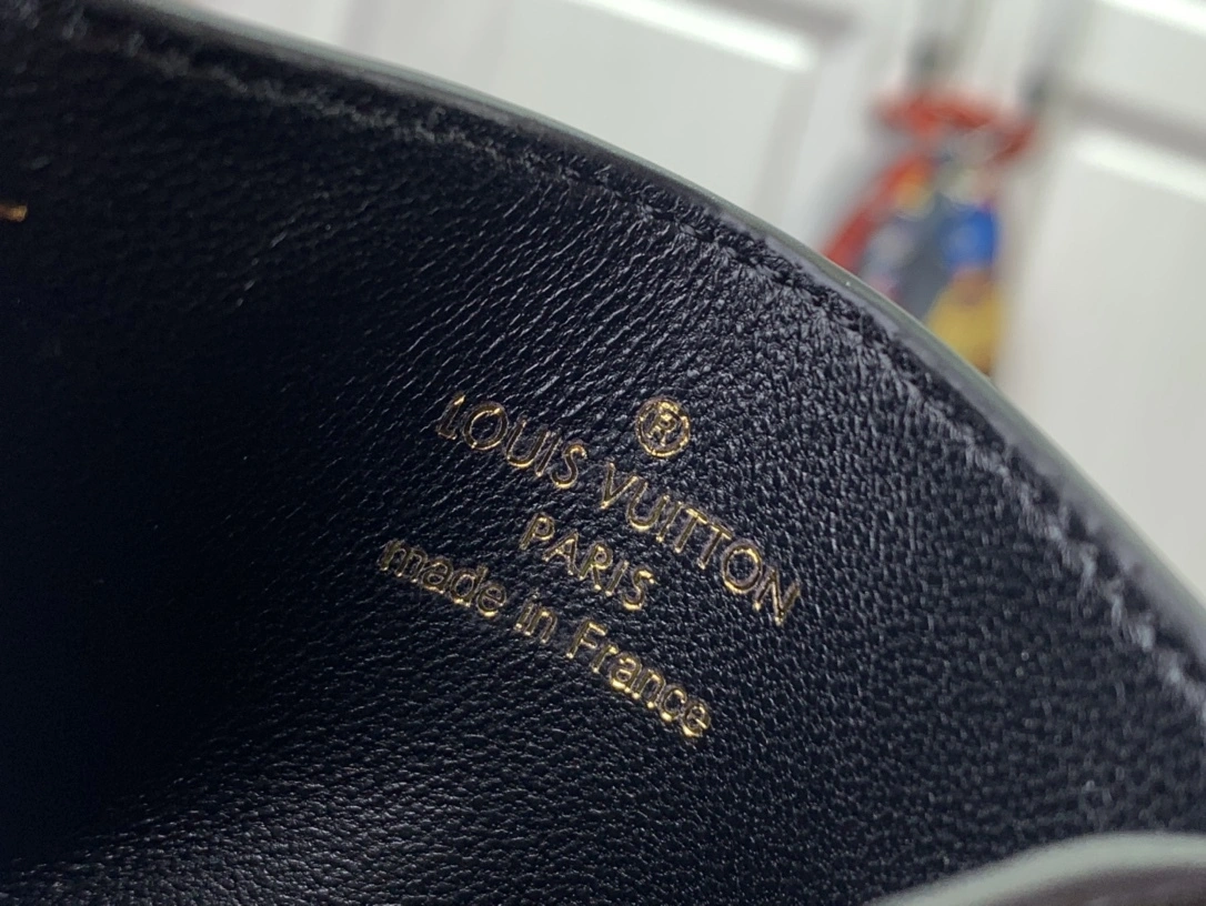 & &MOMO- M82748 Card Holder cowhide Monogram item:C-B063L0857R