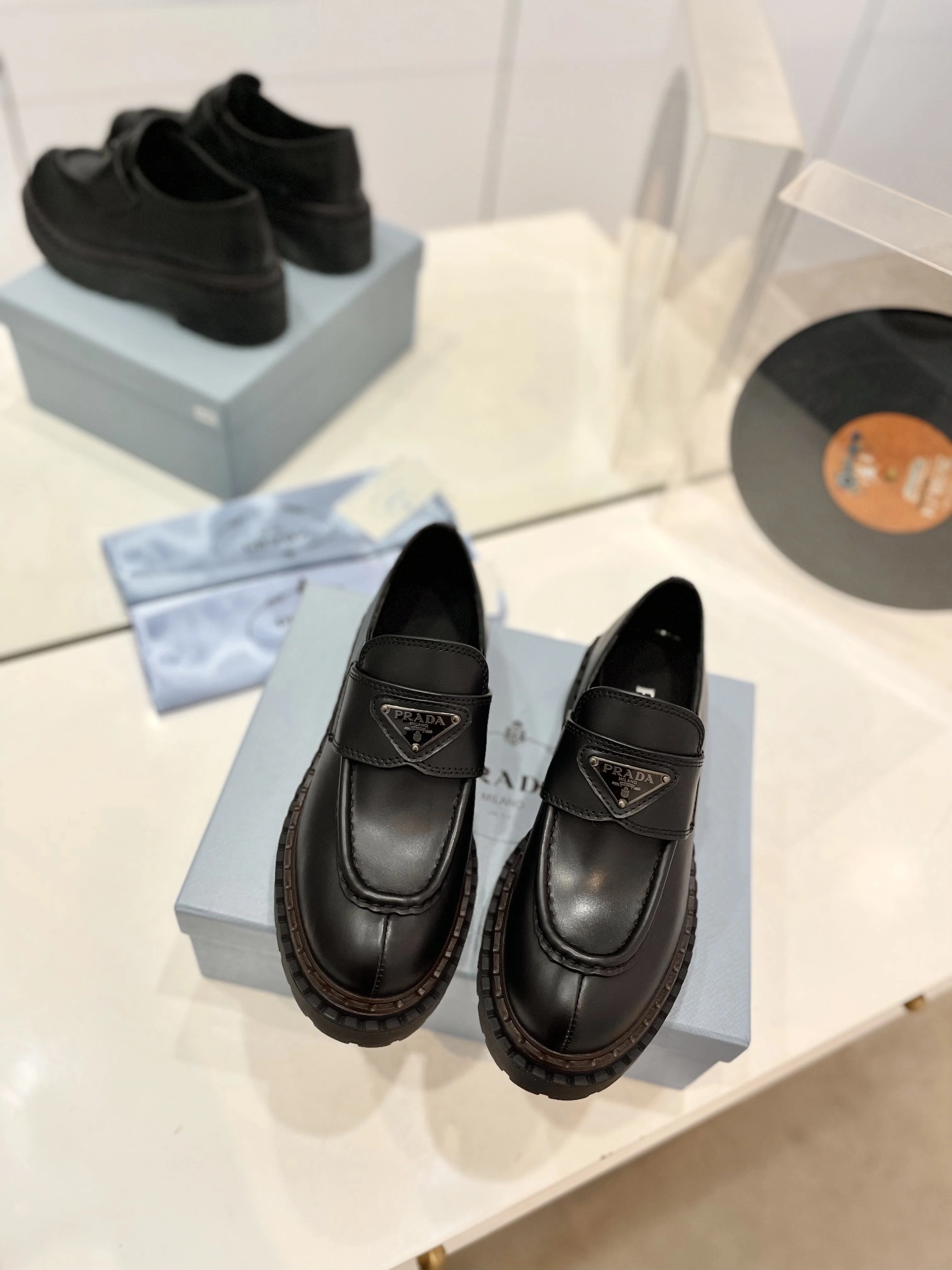 &OOBB-- Pr141 1D246M_ZO3_F0002_F_G055 cowhide sheepskin Heel height： 5CM item:D-X000H2889